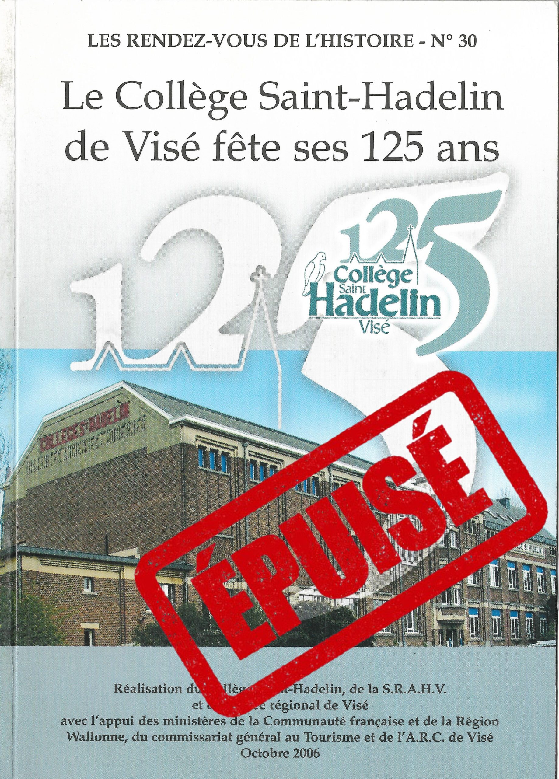 RVH n°30: "125 ans du Collège Saint-Hadelin"