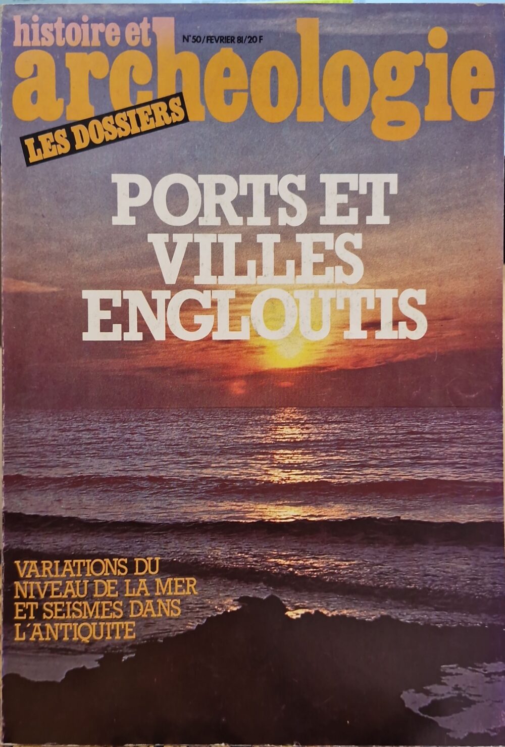 "Portes et villes englouties", 1981