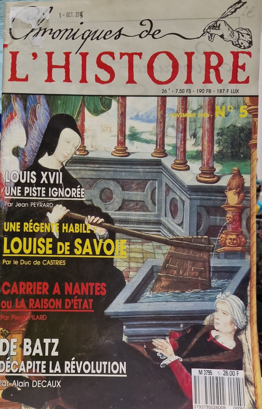 "Chroniques de l'histoire", 1988