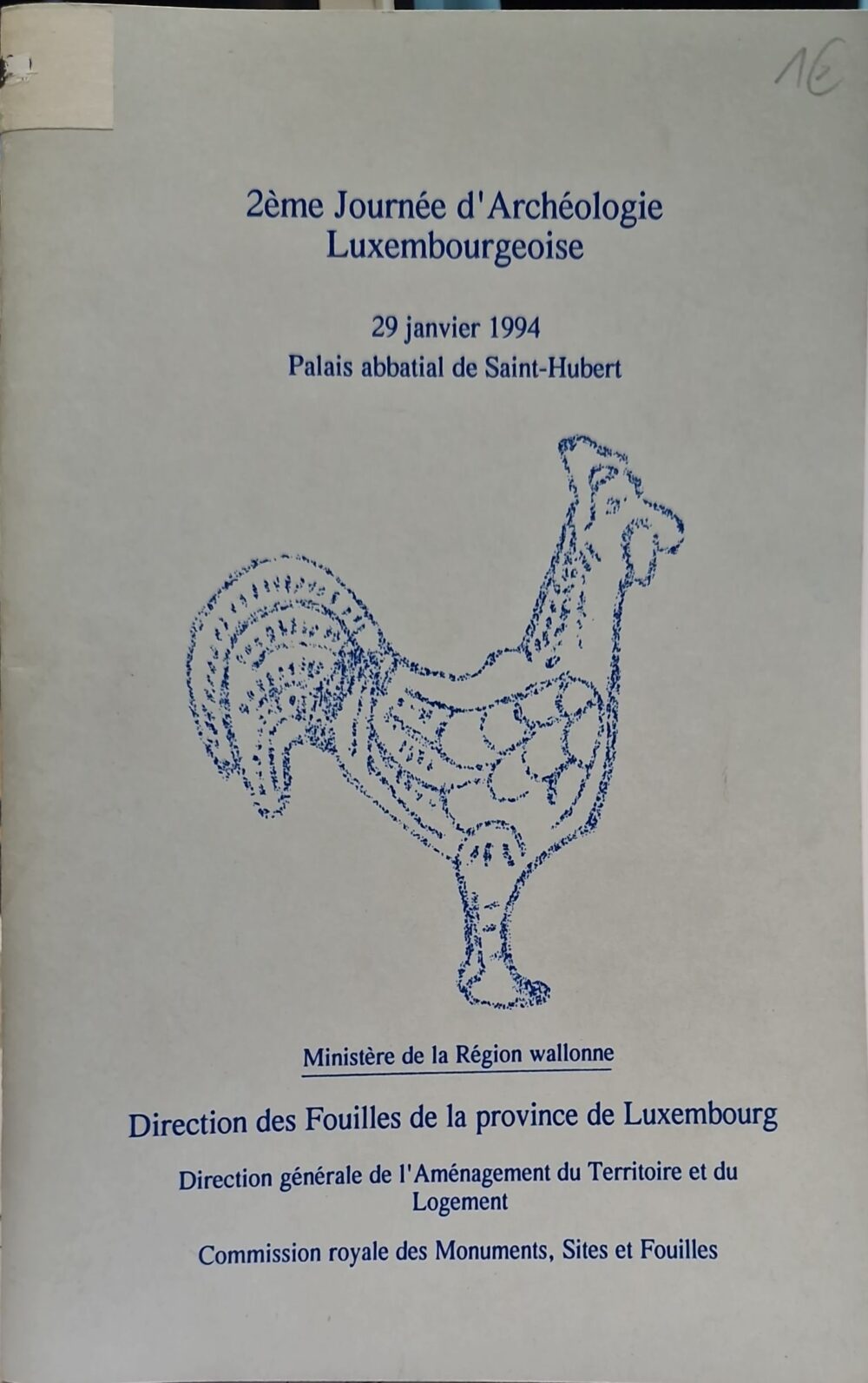 "2e journée d'archéologie luxembourgeoise", 1994