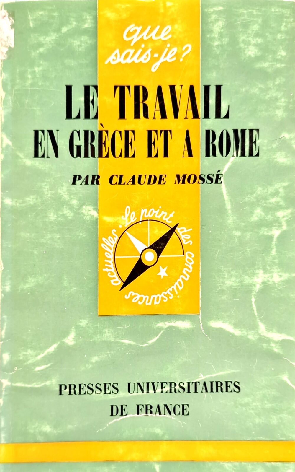 "Le travail en Grèce et à Rome", 1966