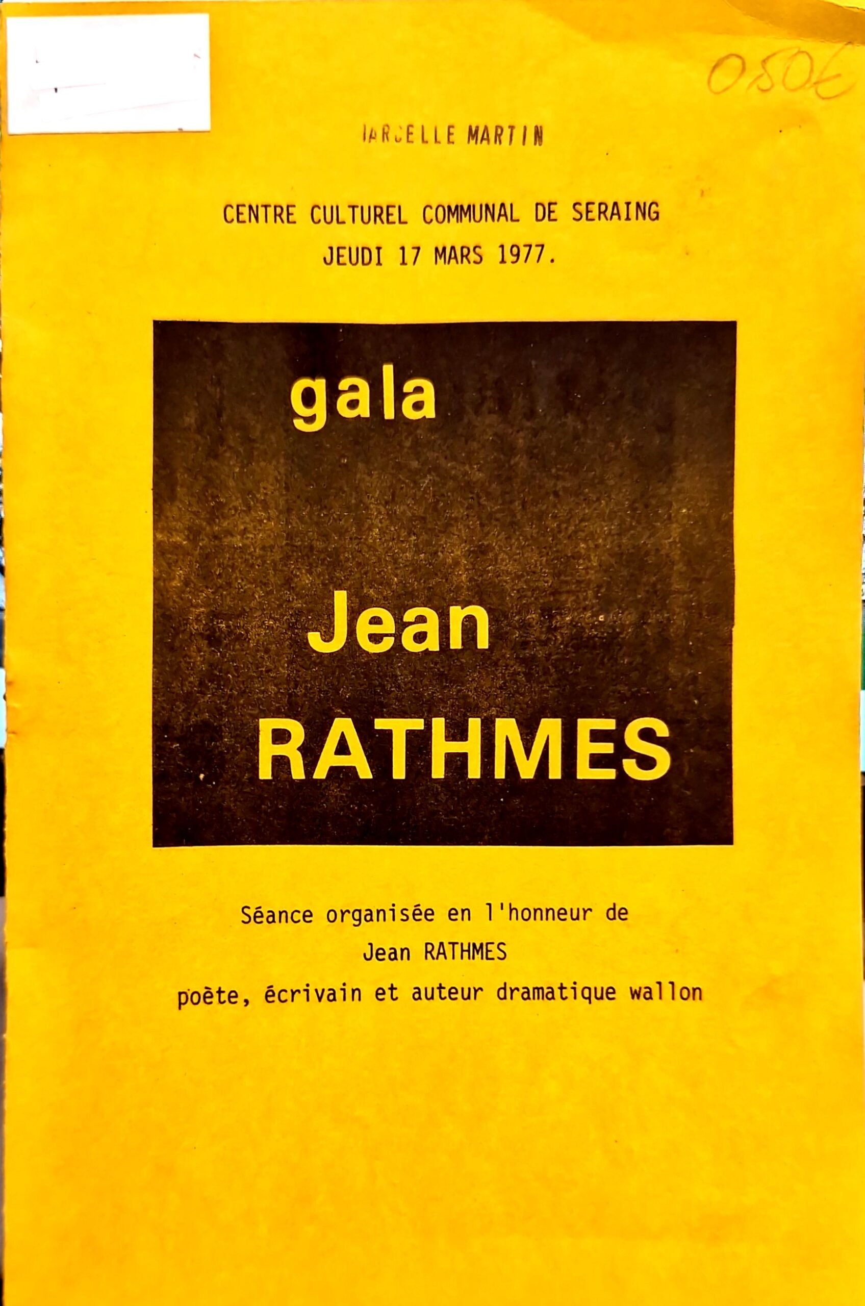 "Gala Jean Rathmes"