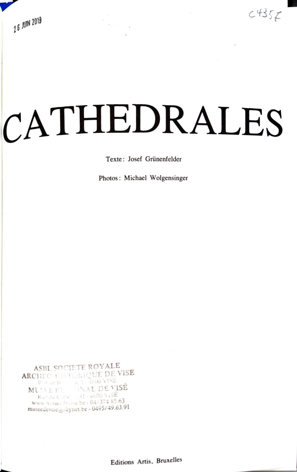 "Cathédrales", 1973