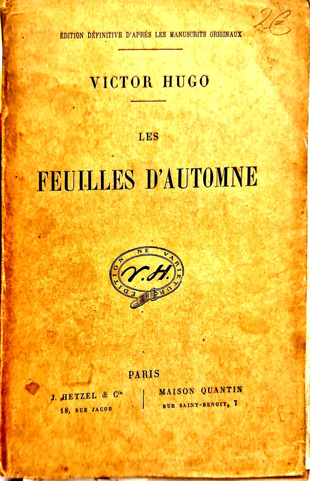 "Les feuilles d'automne"