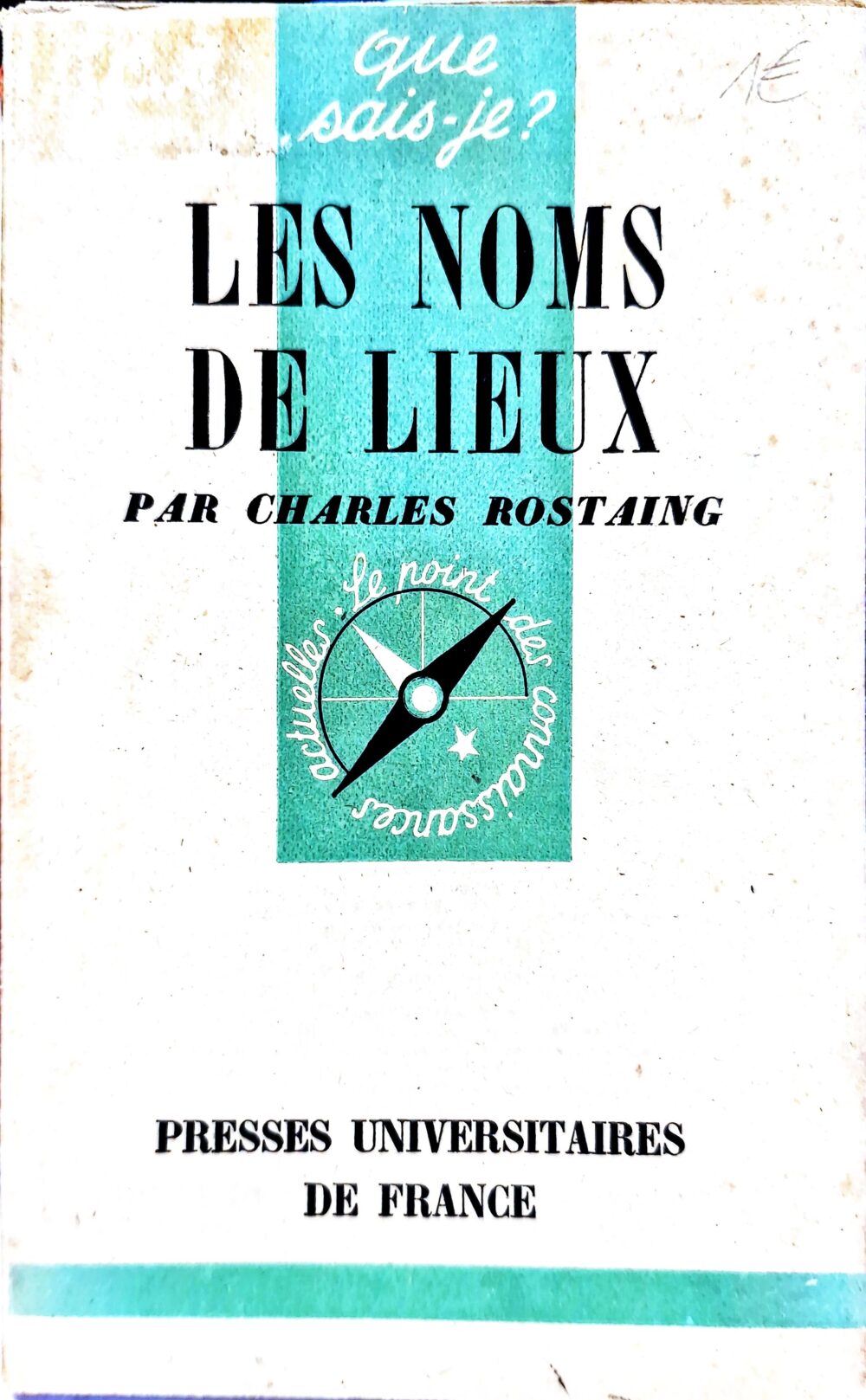 "Les noms de lieux", 1945