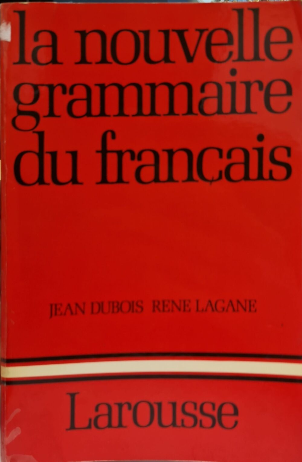 "La nouvelle grammaire du français", 1975