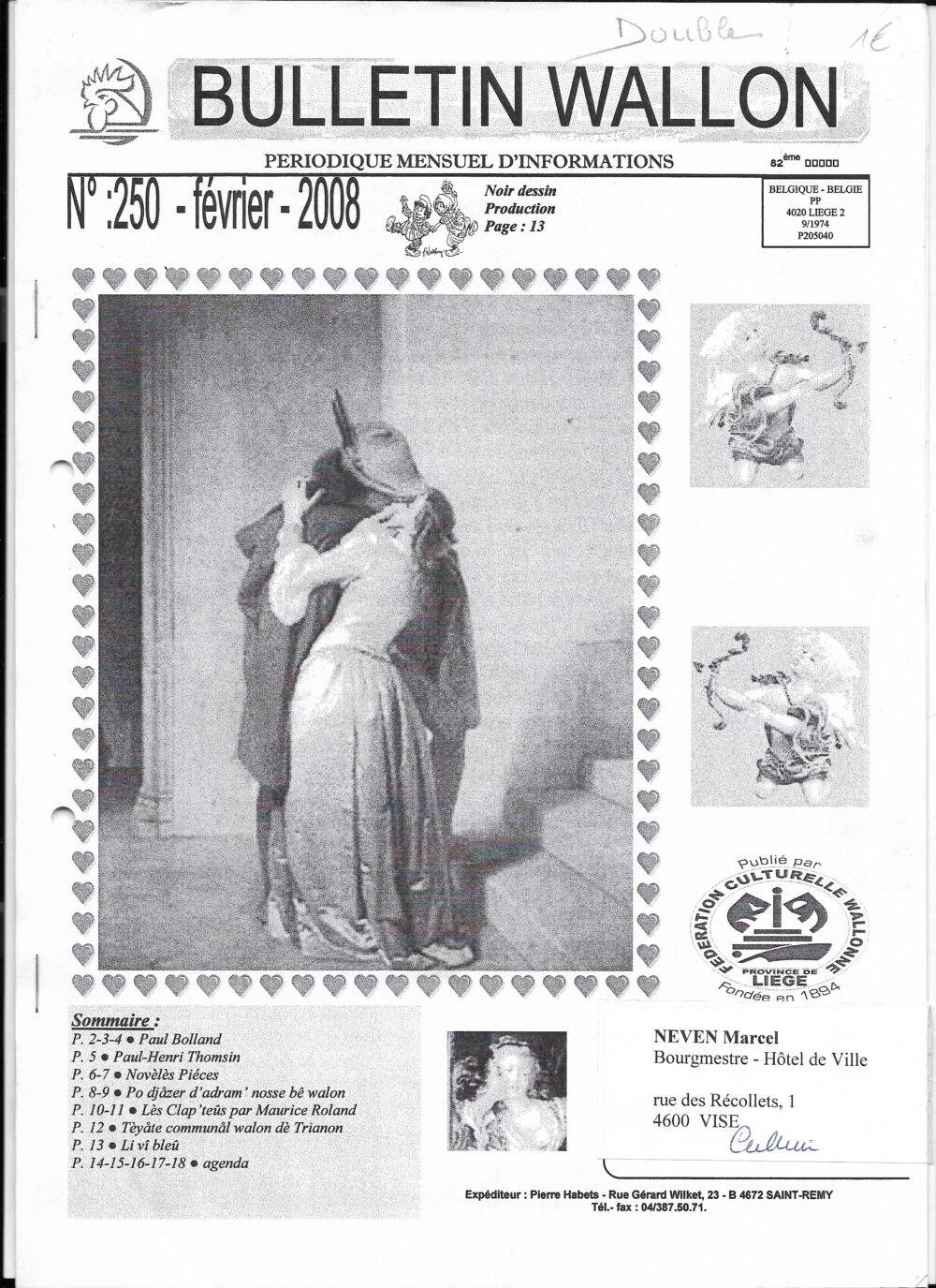 Bulletin Wallon N°250