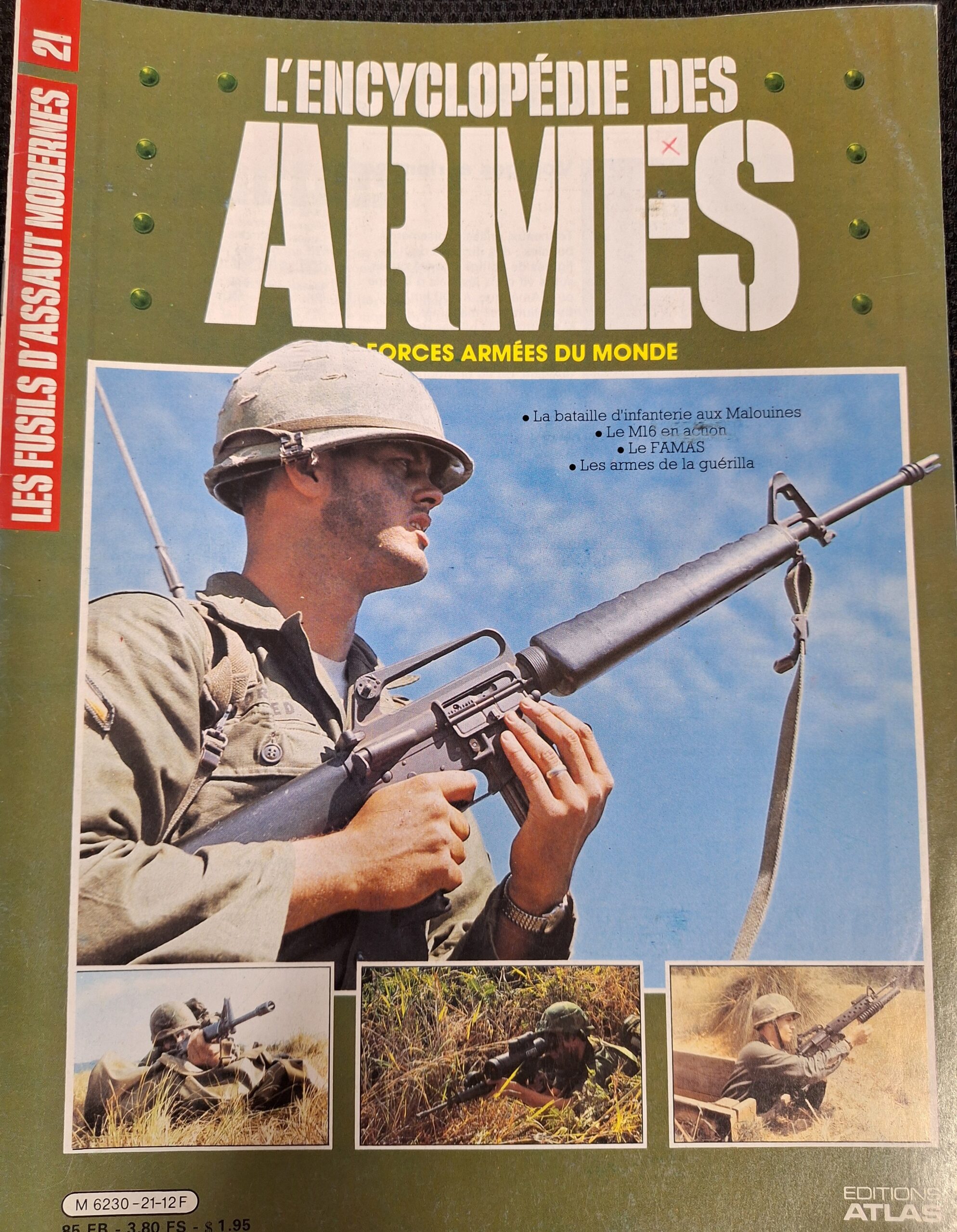 L'encyclopédie des armes : N°21 "Les fusils d'assaut modernes"