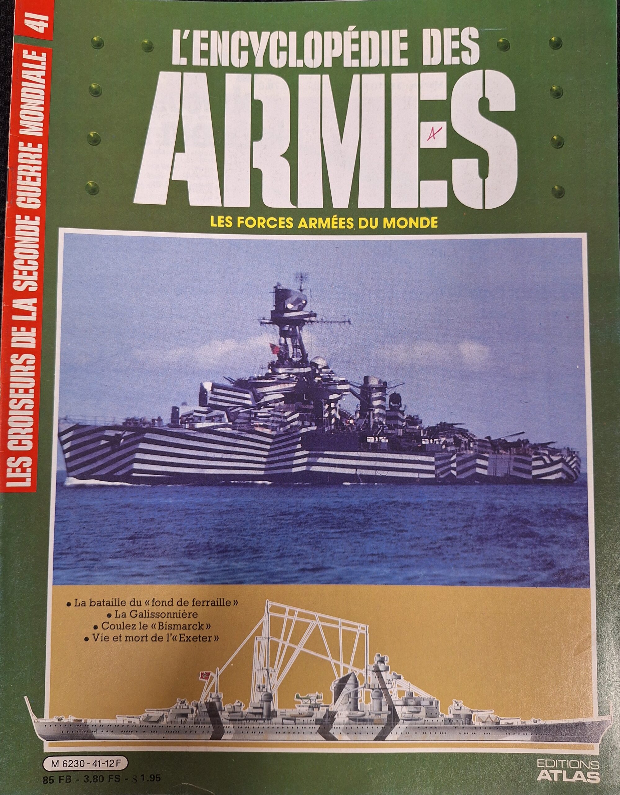 L'encyclopédie des armes : N°41 "Les croiseurs de la seconde guerre mondiale"
