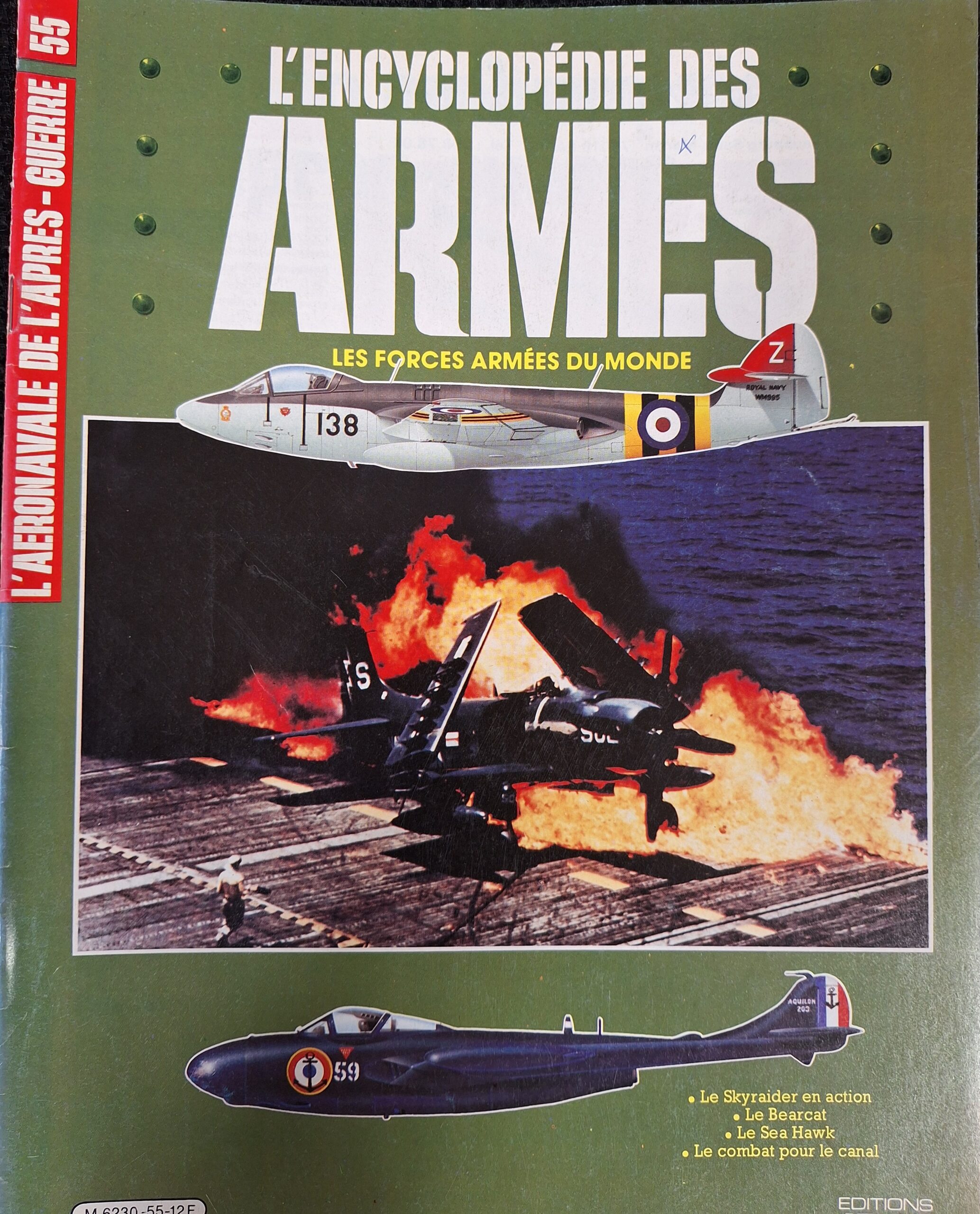 L'encyclopédie des armes : N°55 "L'aéronavale de l'après-guerre"