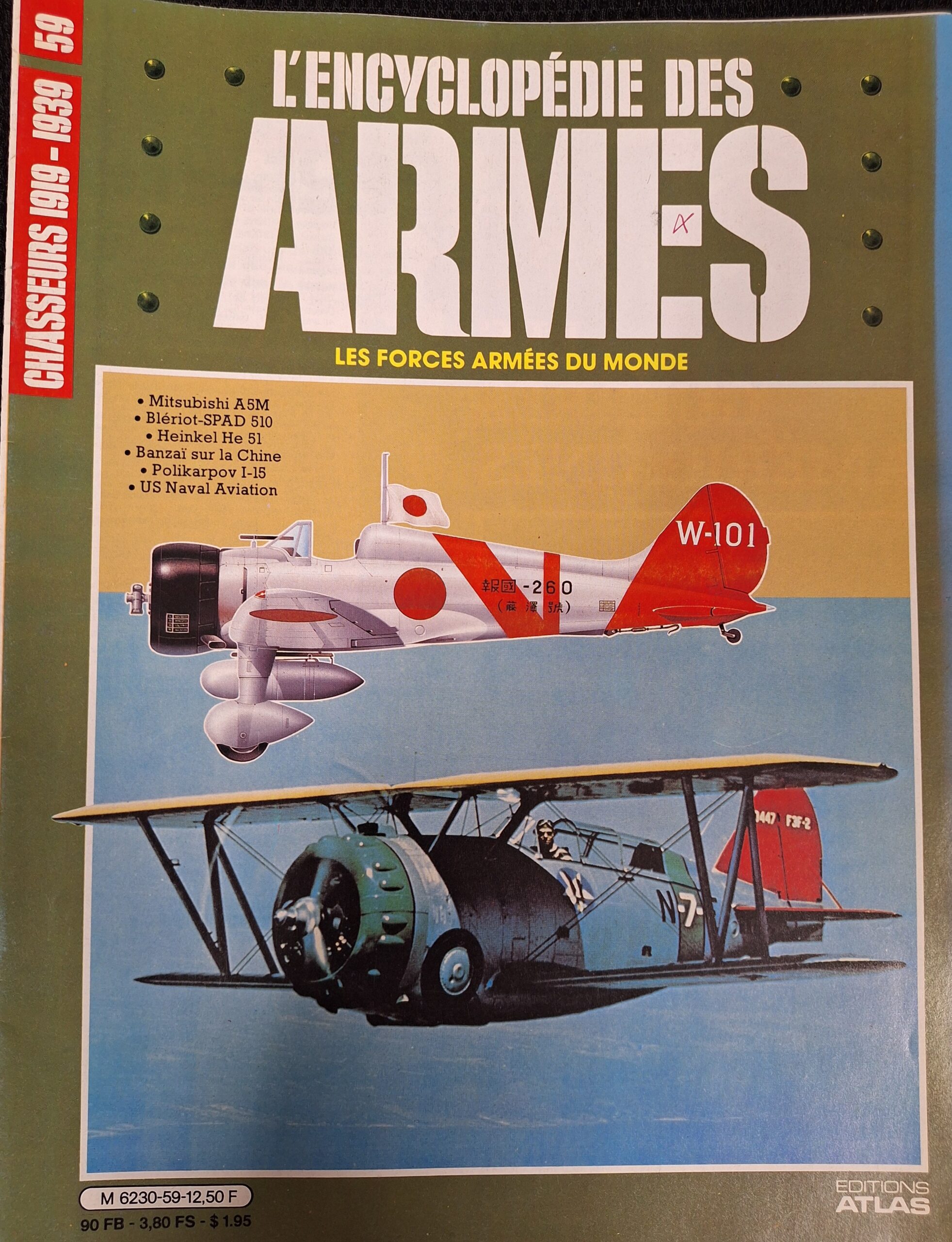 L'encyclopédie des armes : N°59 "Chasseurs 1919-1939"