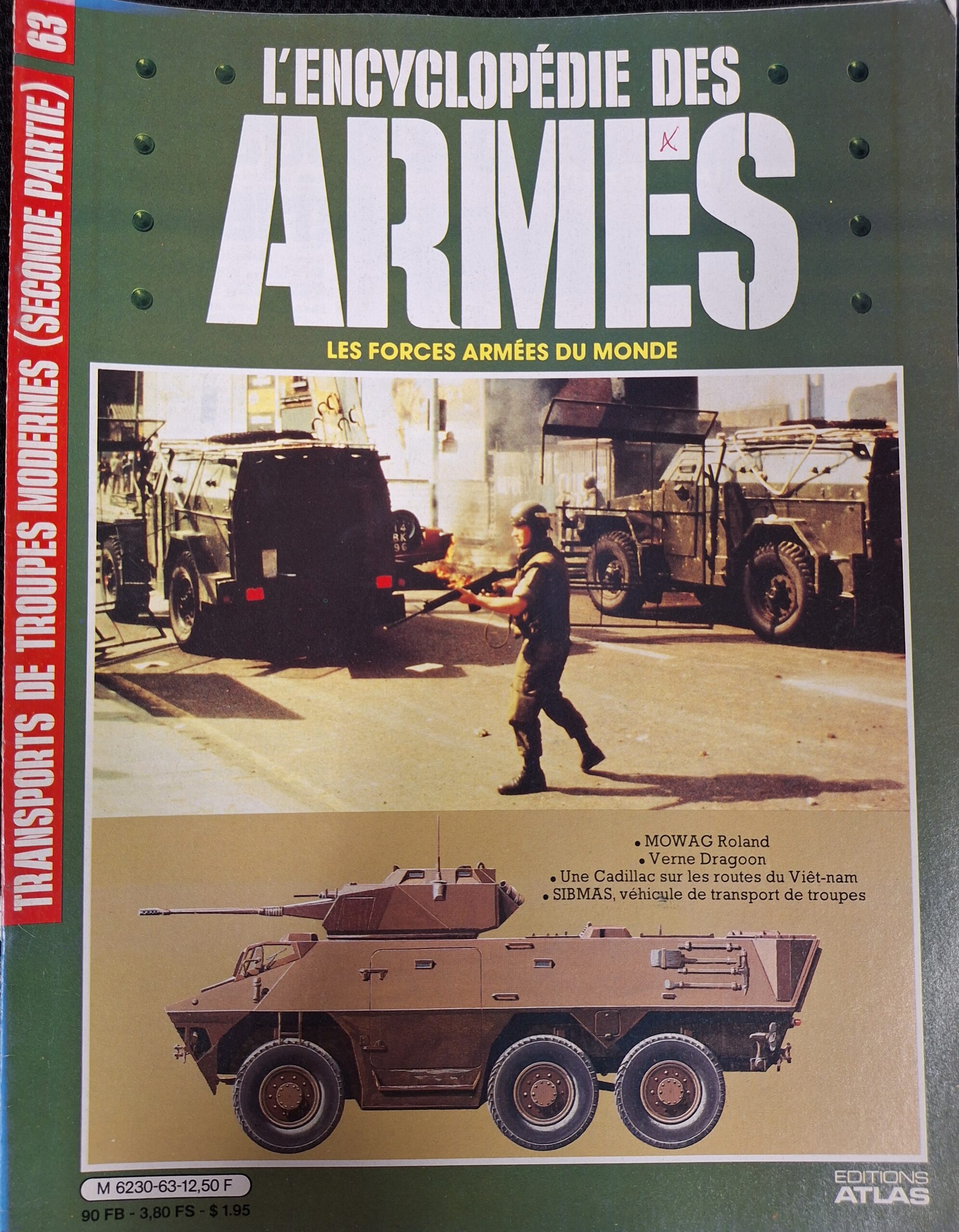 L'encyclopédie des armes : N°63 "Transports de troupes modernes (seconde partie)"