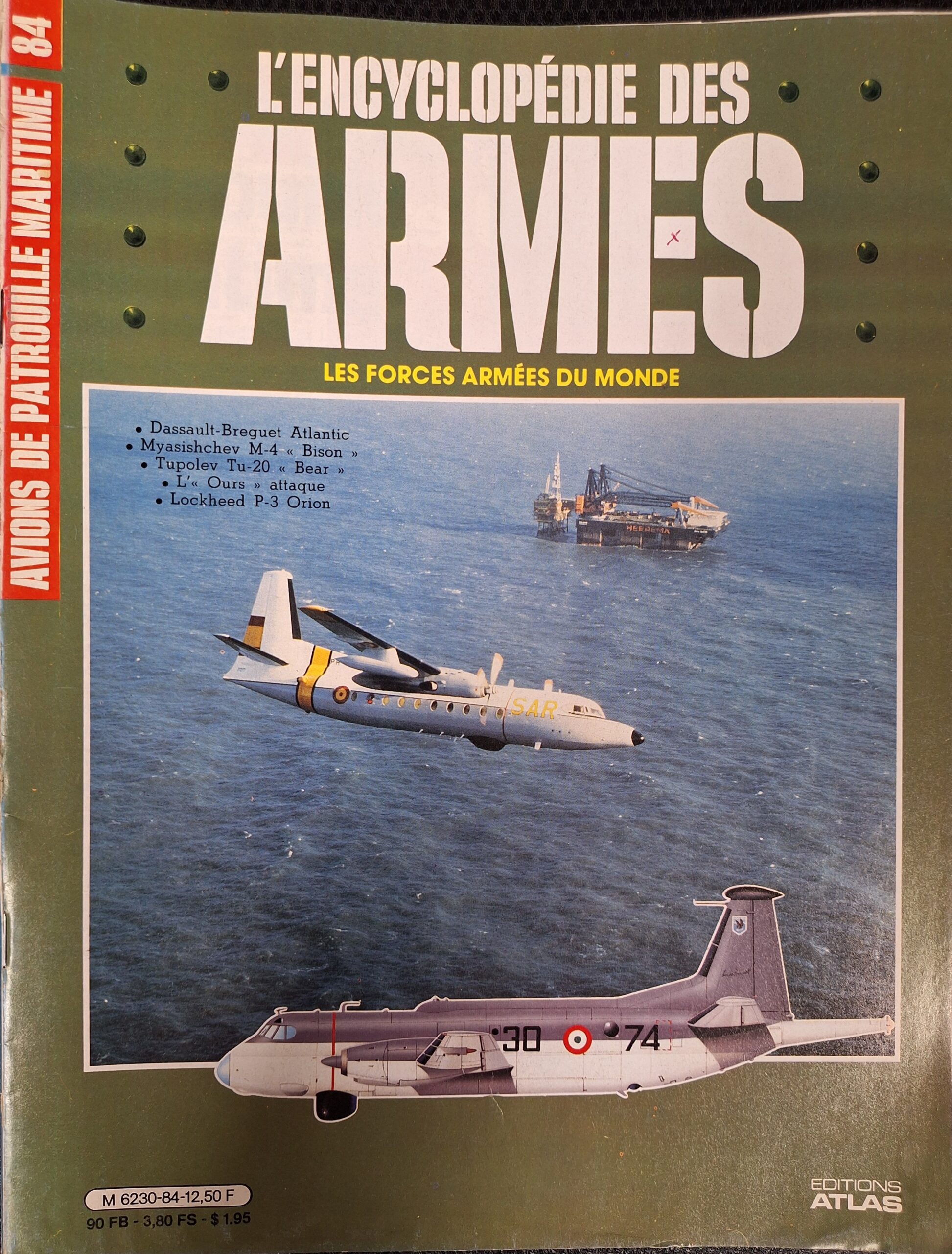 L'encyclopédie des armes : N°84 "Avions de patrouille maritime"