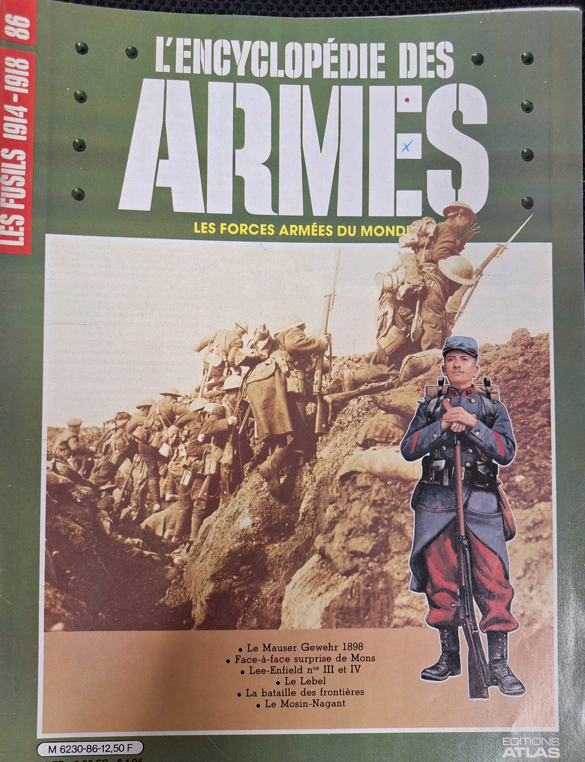 L'encyclopédie des armes : N°86 "Les fusils 1914-1918"