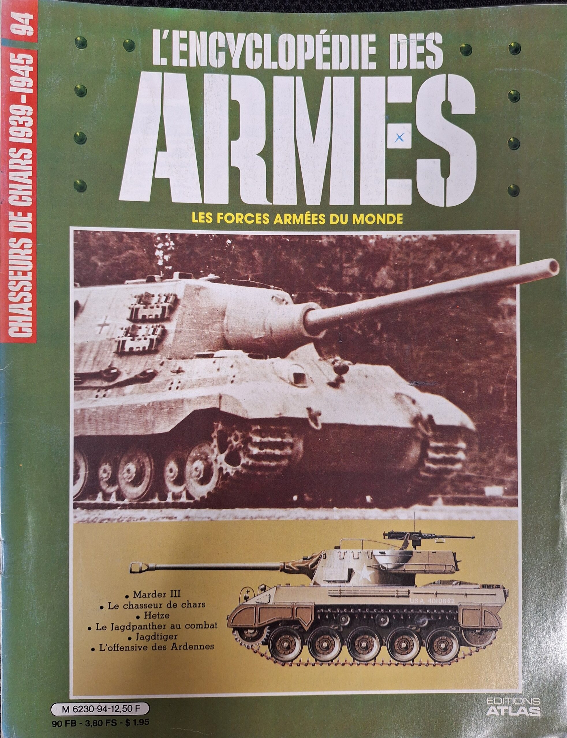 L'encyclopédie des armes : N°94 "Chasseurs de chars 1939-1945"