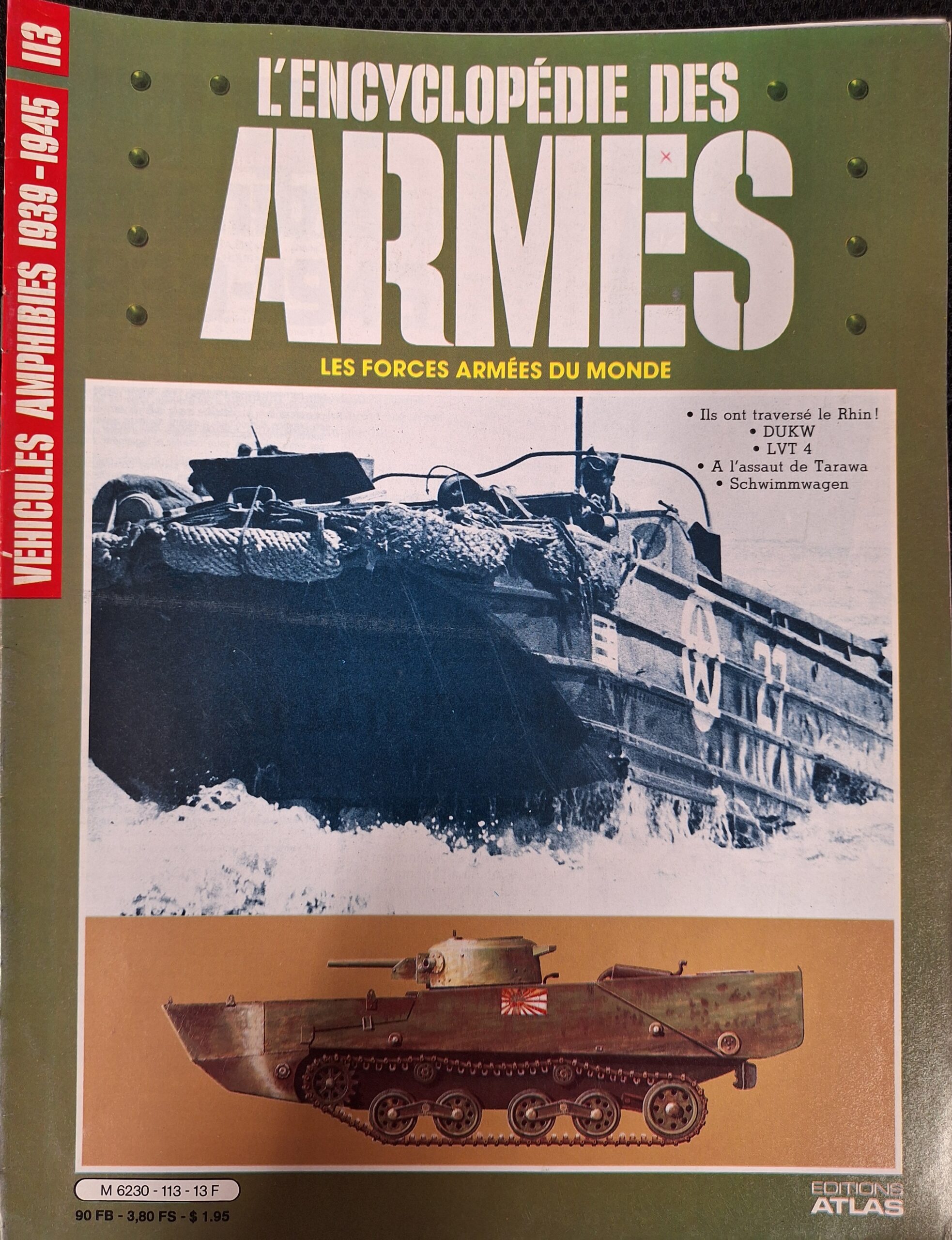 L'encyclopédie des armes : N°113 "Véhicules amphibies 1939-1945"