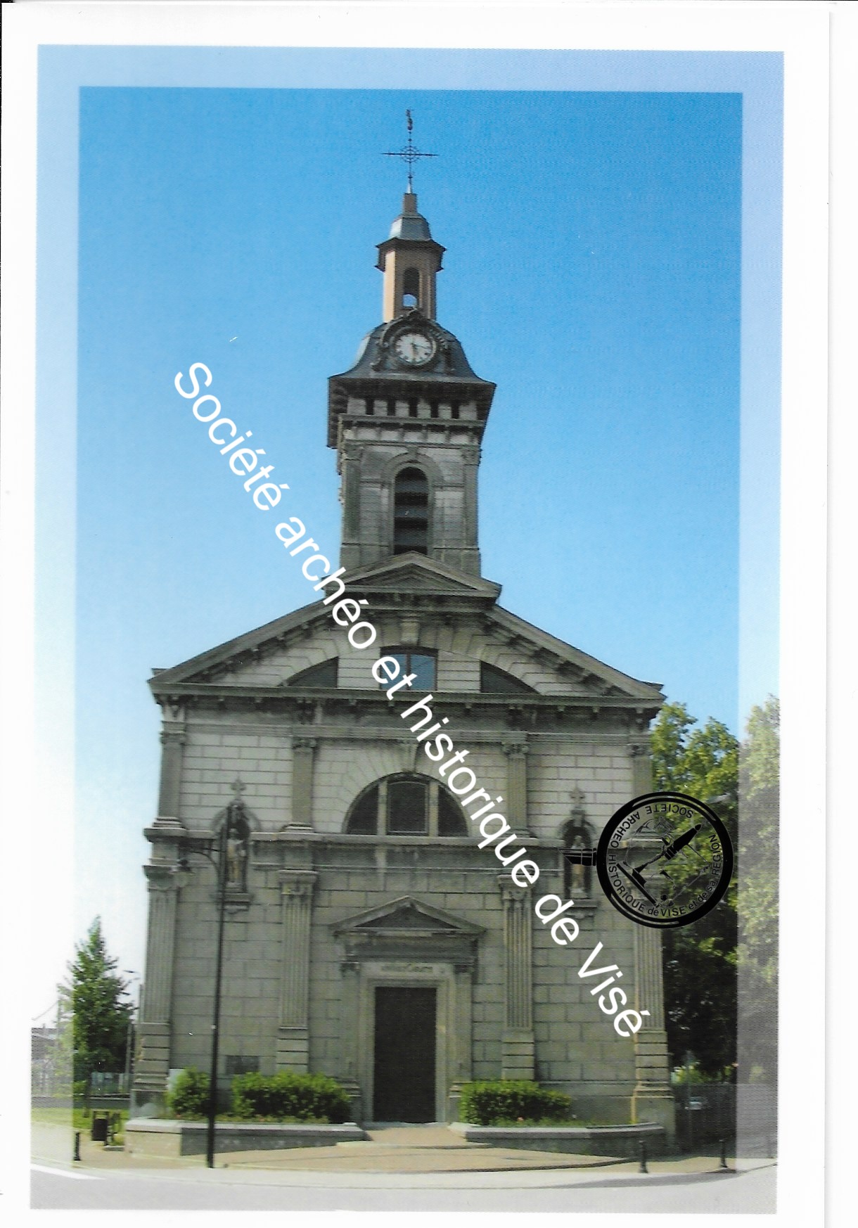 Carte postale - Cheratte "L'église Notre-Dame de l'Assomption"