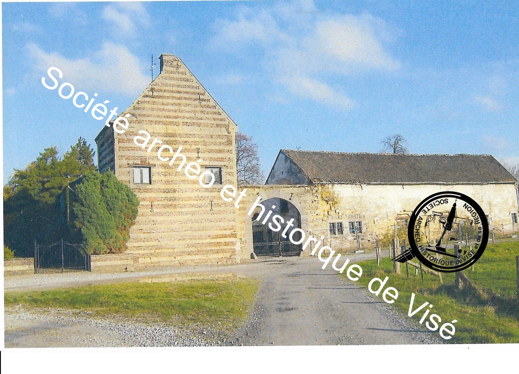 Carte postale - Lanaye "La ferme de Caster"