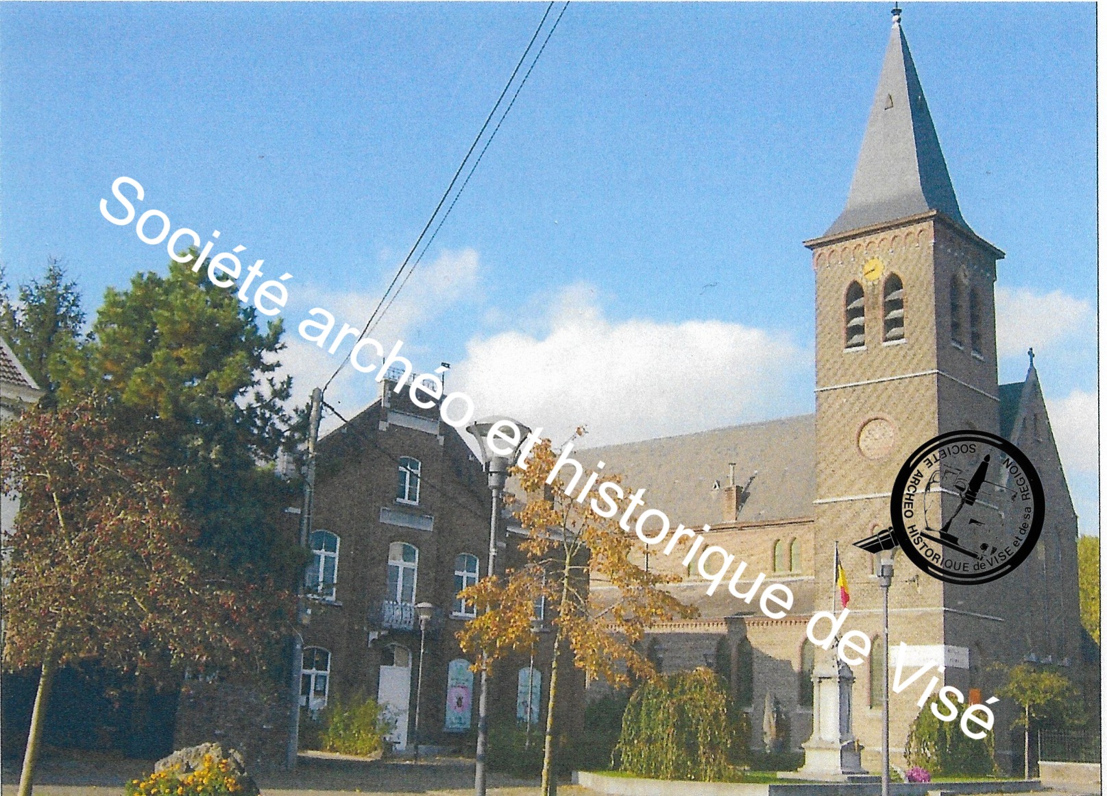 Carte postale - Lanaye "L'église Saint-Remy"