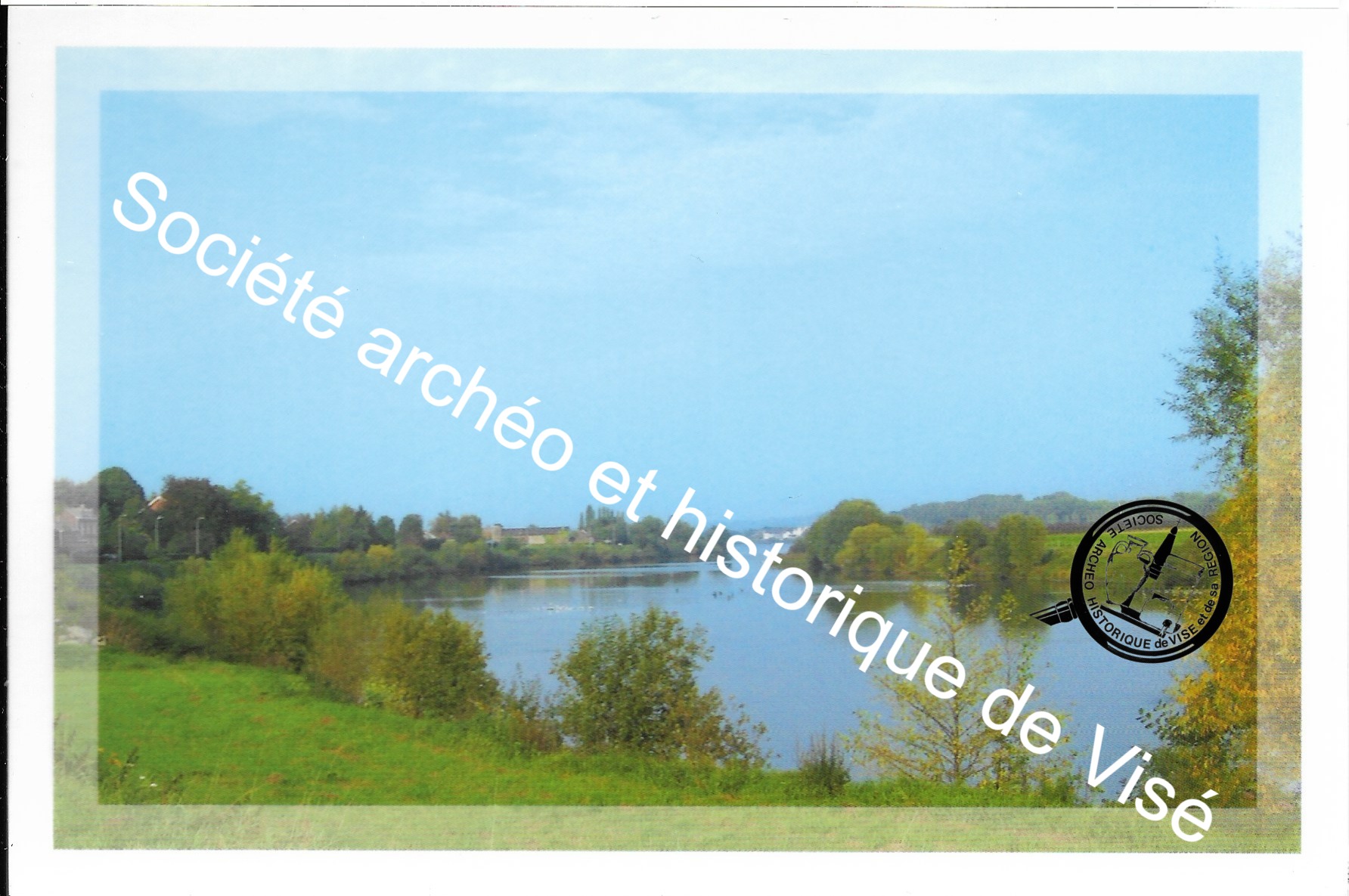 Carte postale - Lixhe "Les bords de Meuse à Lixhe-Nivelle"