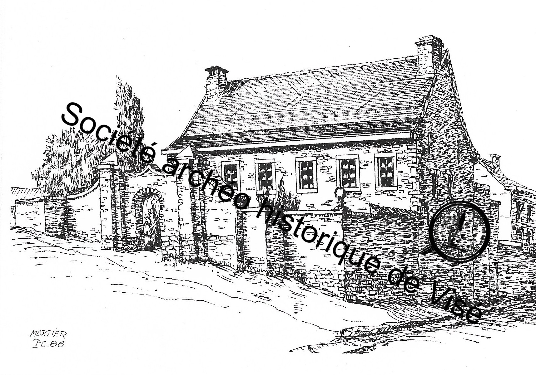 Carte postale - Mortier "Maison de Mortier"
