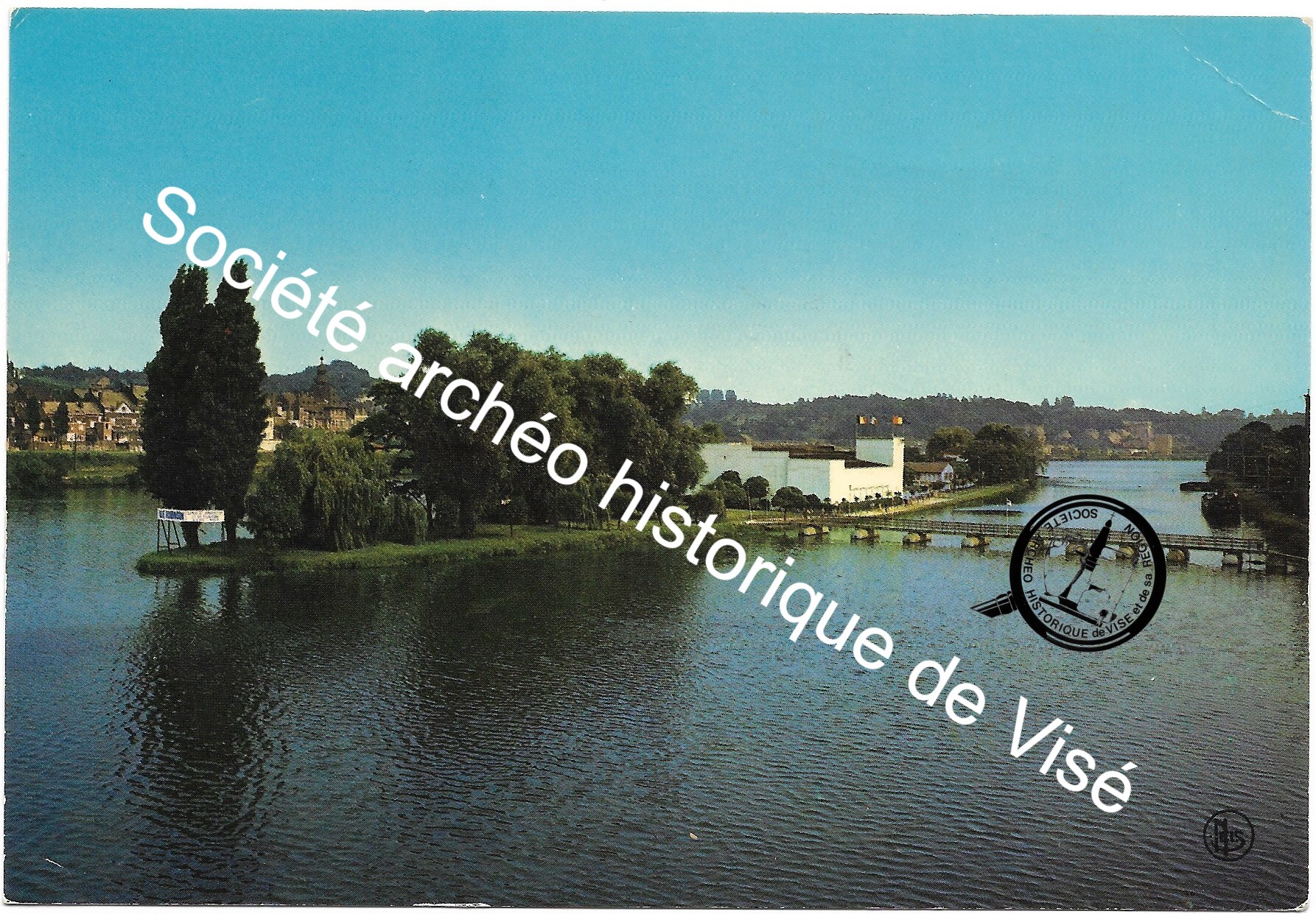 Carte postale - Visé "Ile Robinson"