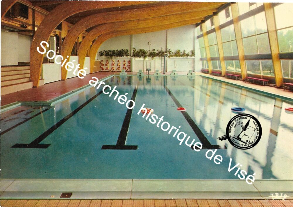 Carte postale - Visé "Piscine communale"
