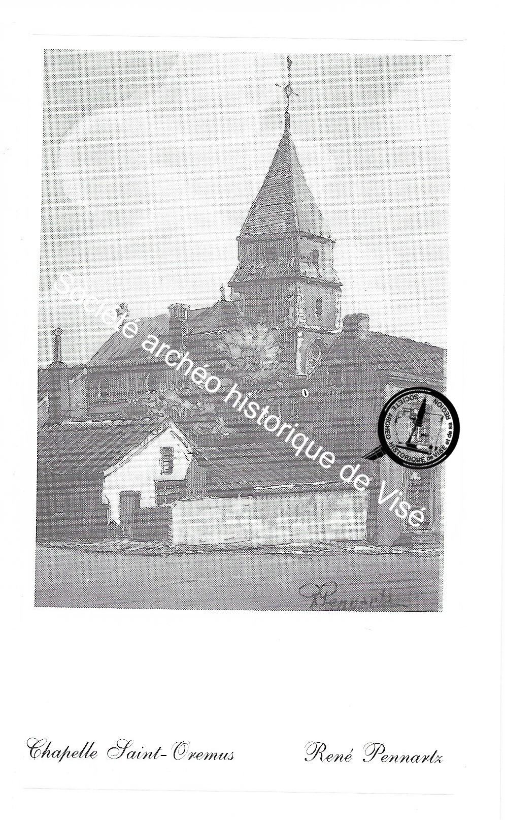 Carte postale - Herstal "Chapelle Saint-Oremus"