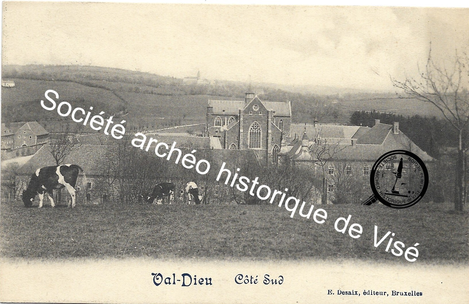 Carte postale - Val-Dieu "Côté Sud"