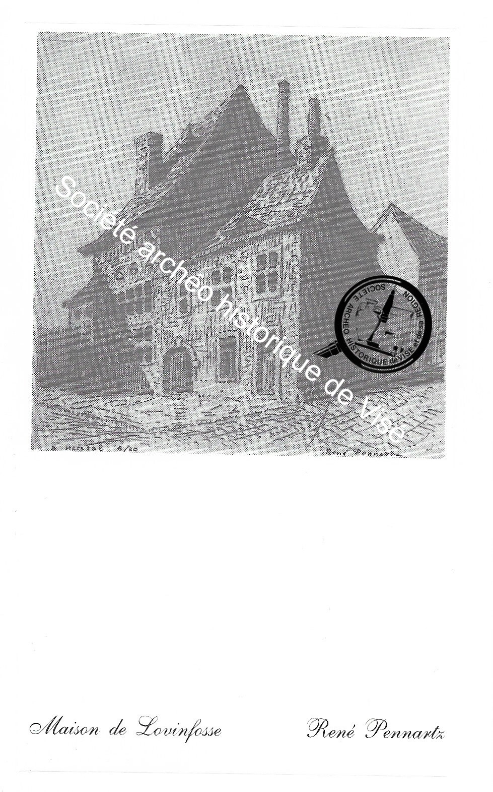 Carte postale - Herstal "Maison de Lovinfosse"