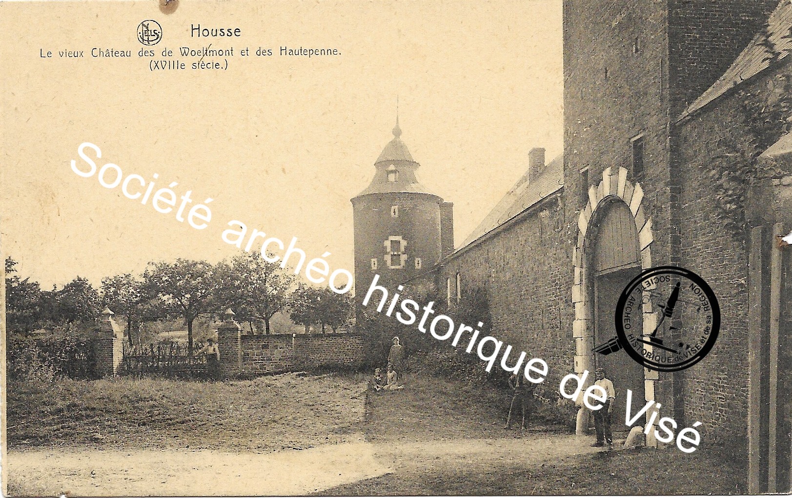 Carte postale - Housse "Le vieux Château des Woeltmont et des Hautepenne"