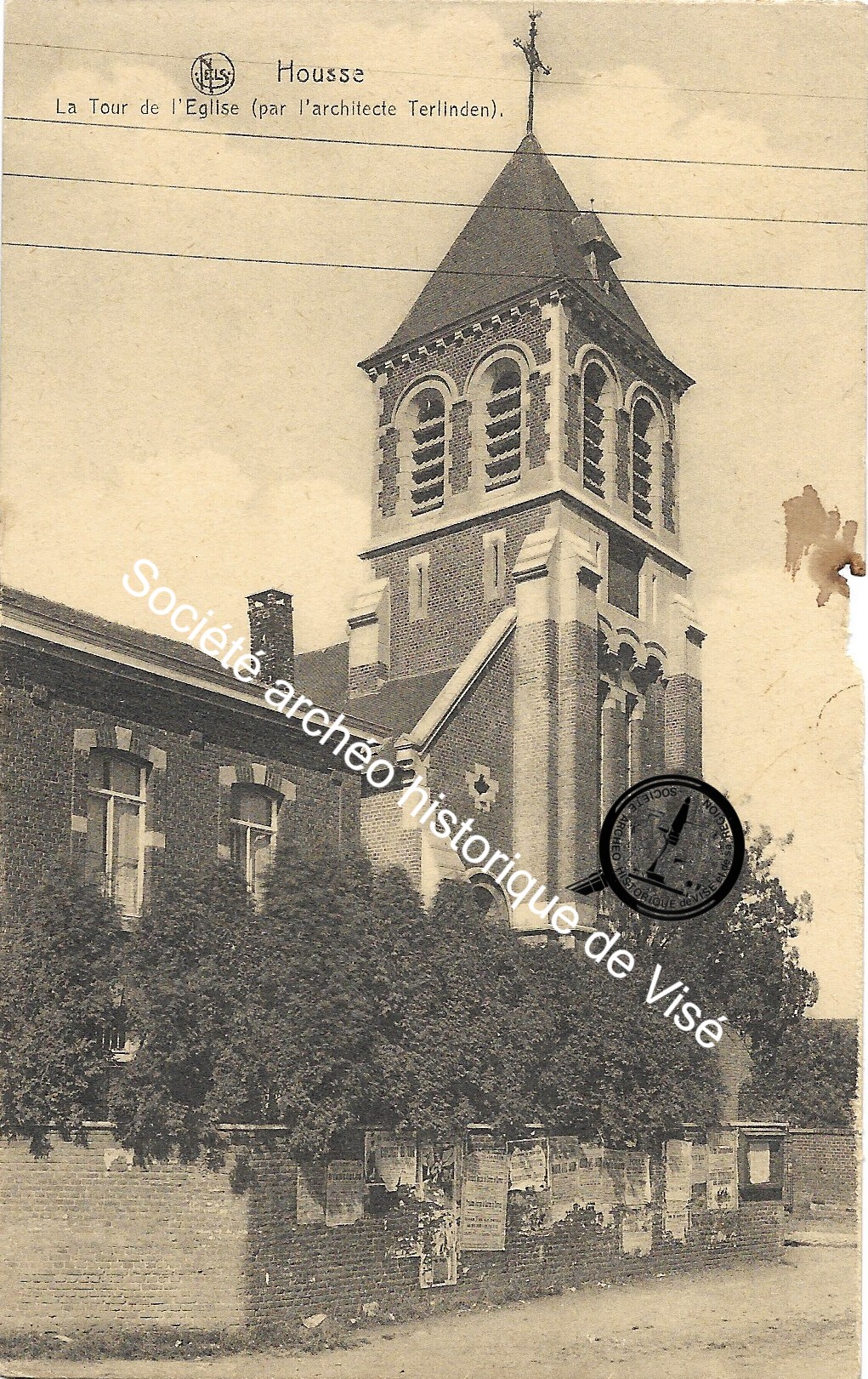 Carte postale - Housse "La Tour de l'Eglise"