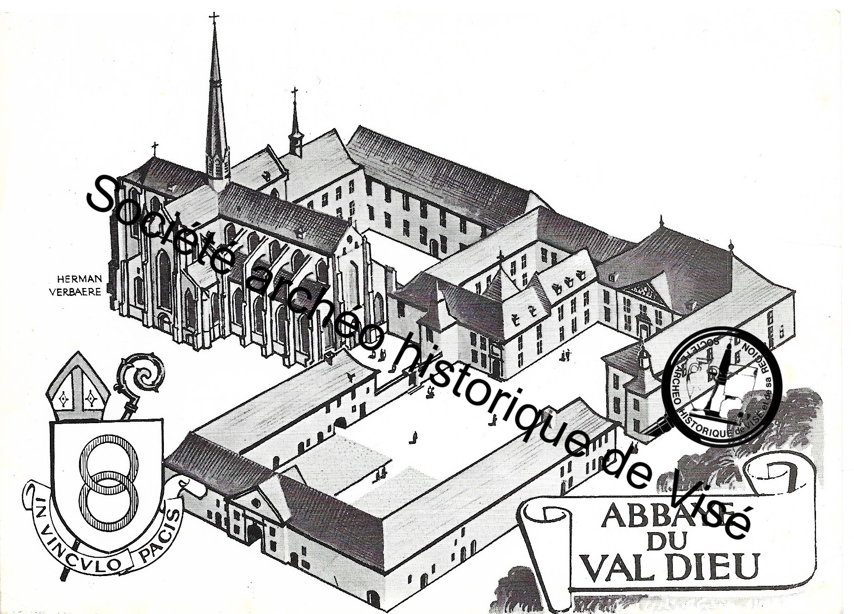 Carte postale - Val-Dieu "Abbaye N-D du Val-Dieu"