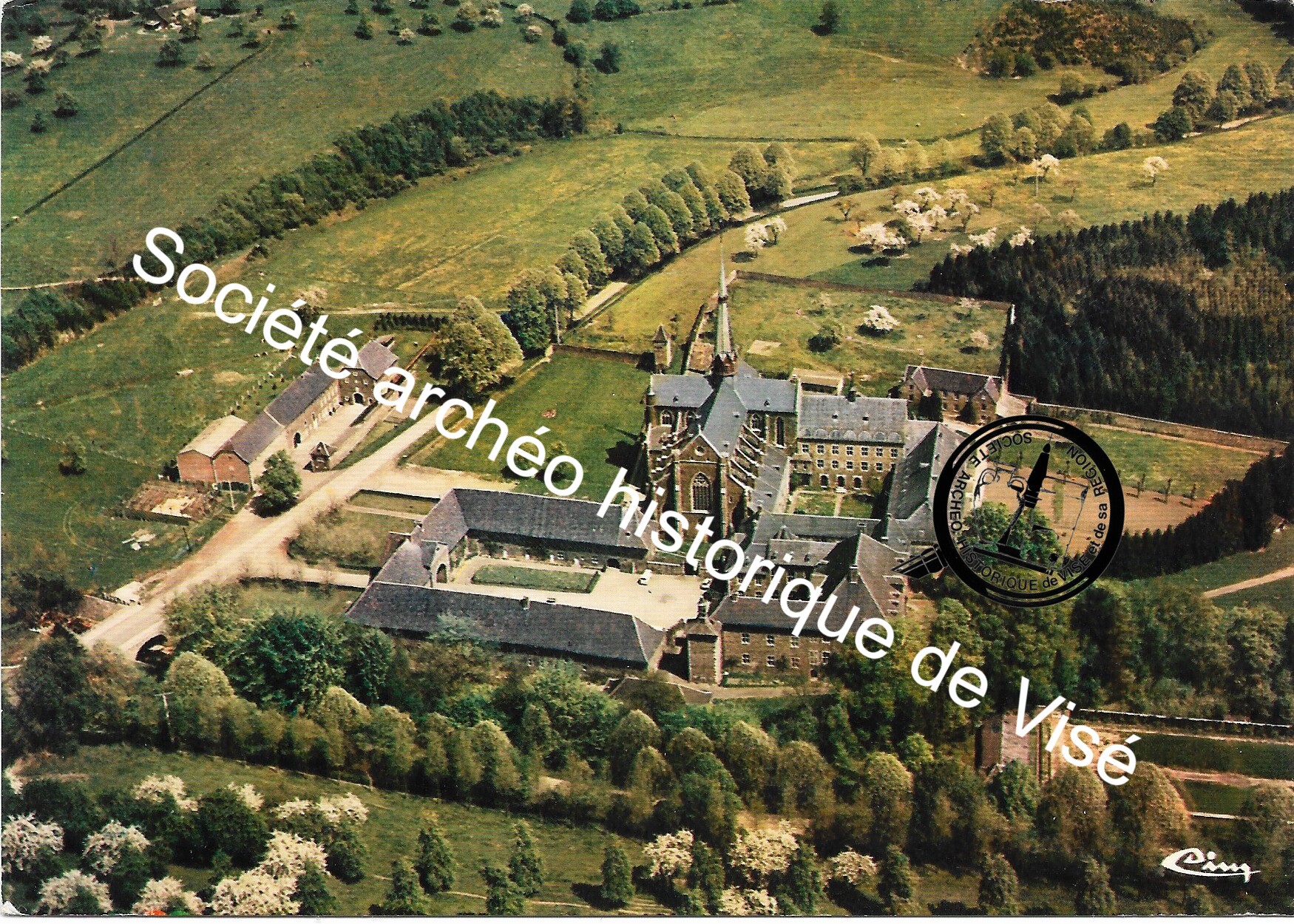 Carte postale - Val-Dieu "Abbaye Notre-Dame du Val-Dieu"