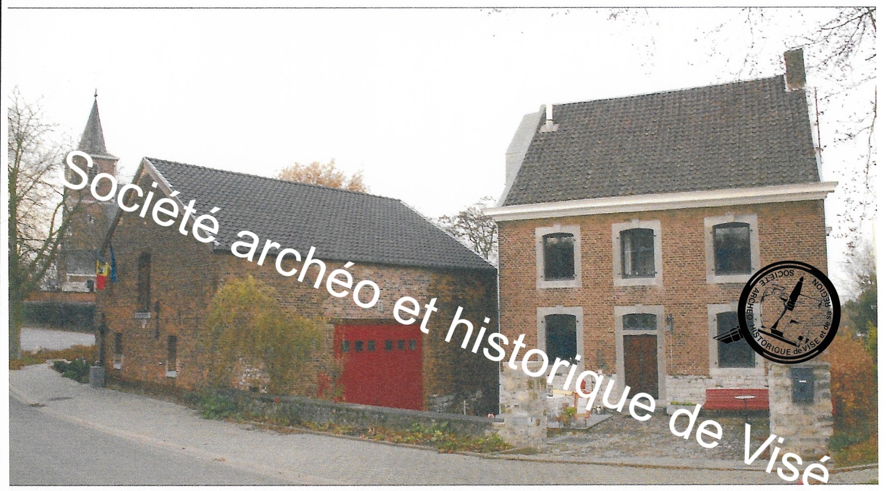 Carte postale - Richelle "L'ancienne brasserie Ruwet"