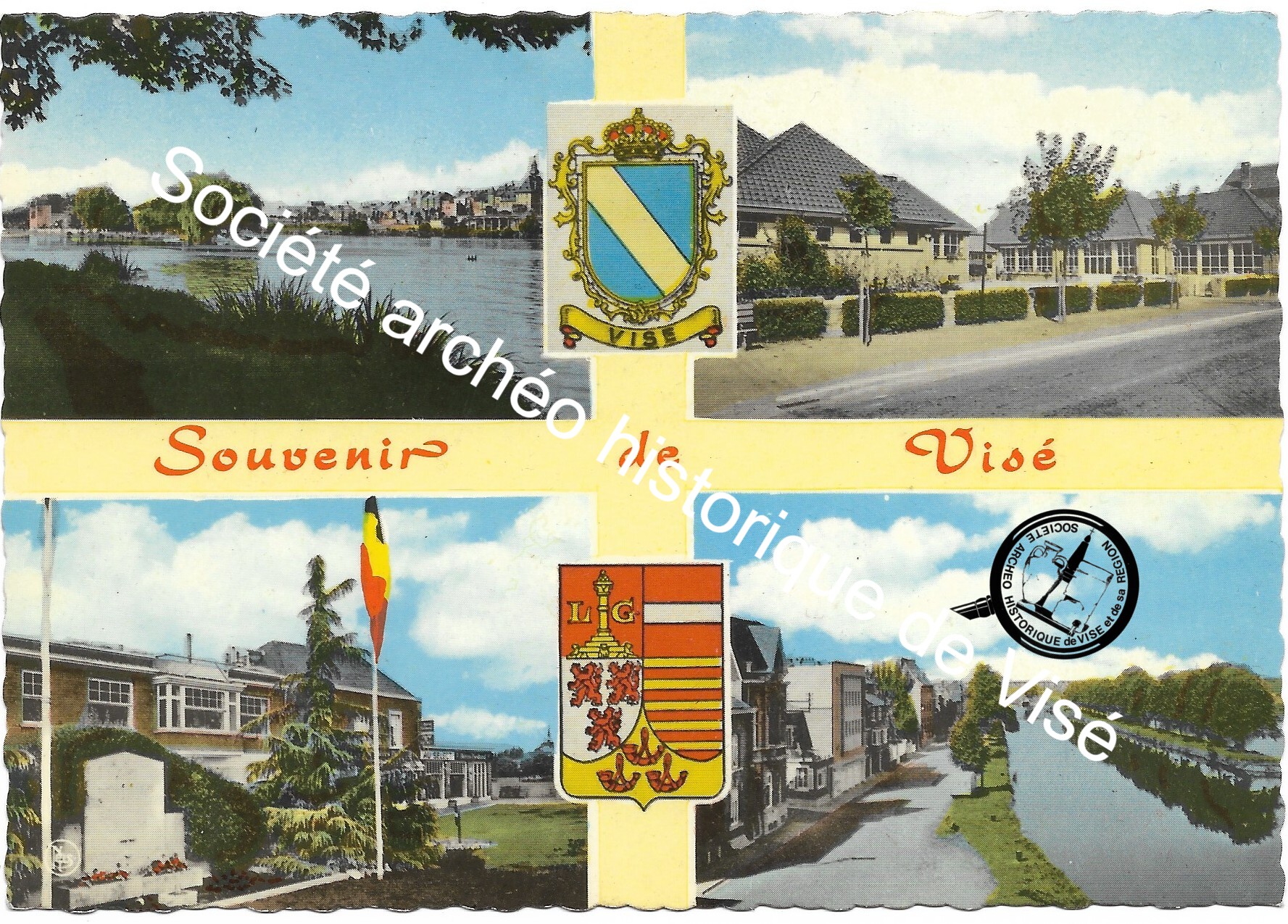 Carte postale - Visé "Souvenir de Visé"