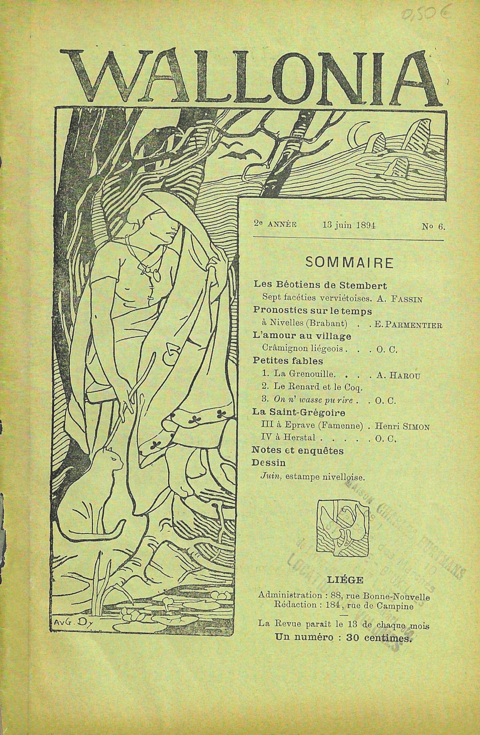 Wallonia (1894) n°6