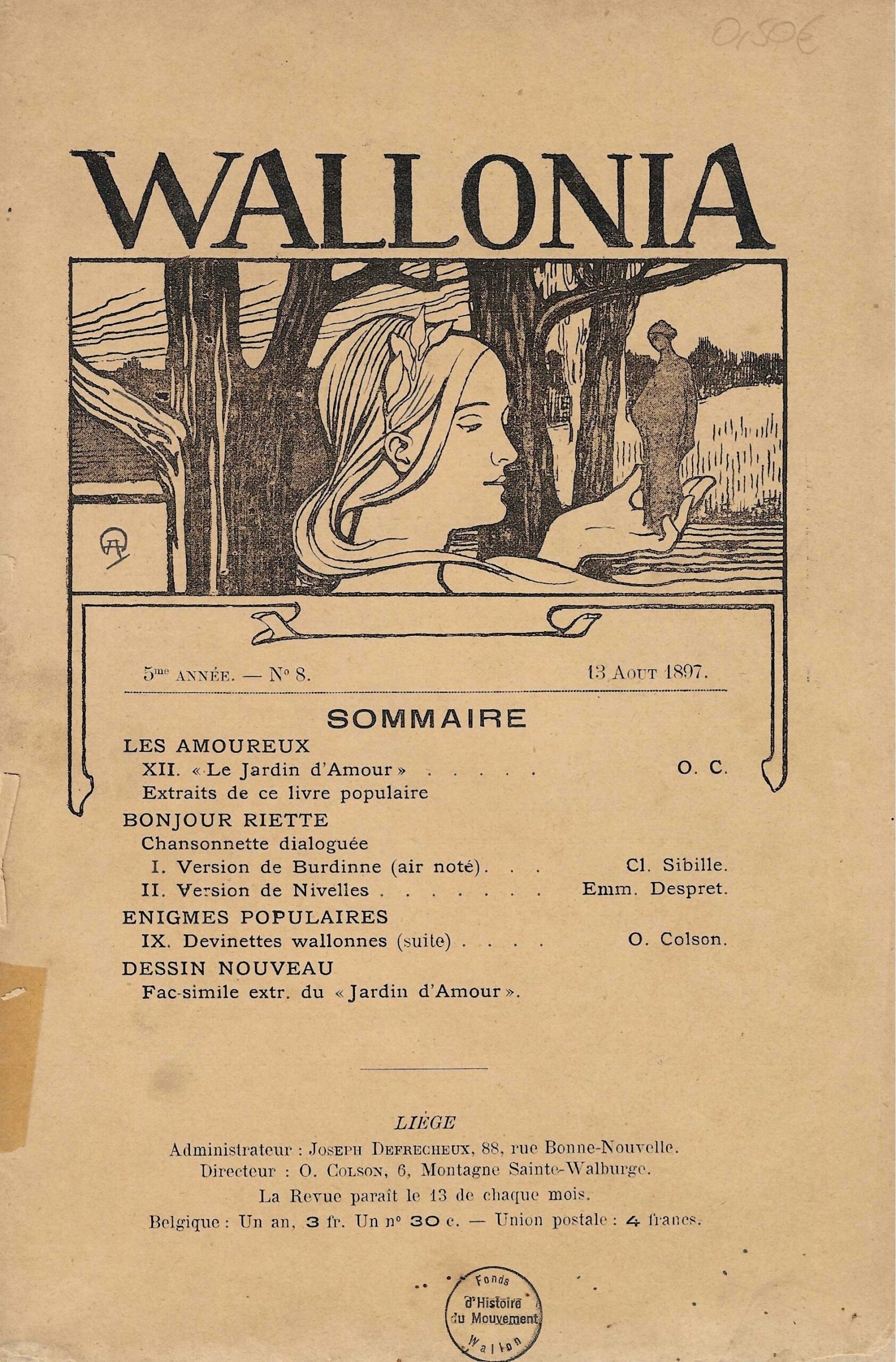 Wallonia (1897) n°8