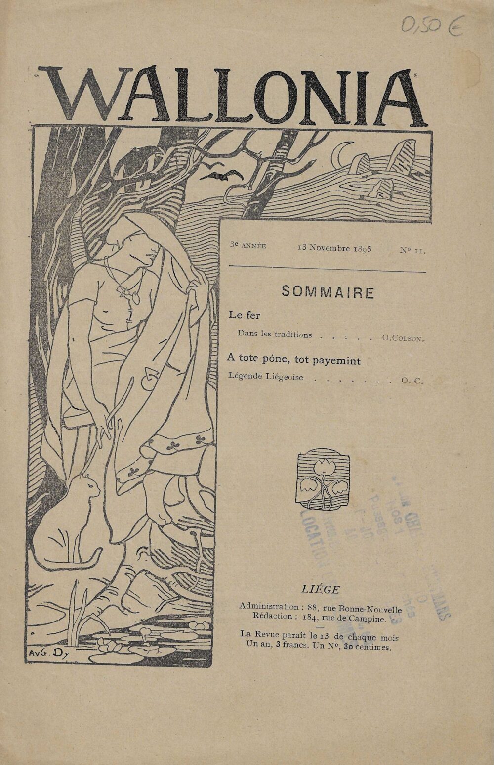 Wallonia (1895) n°11