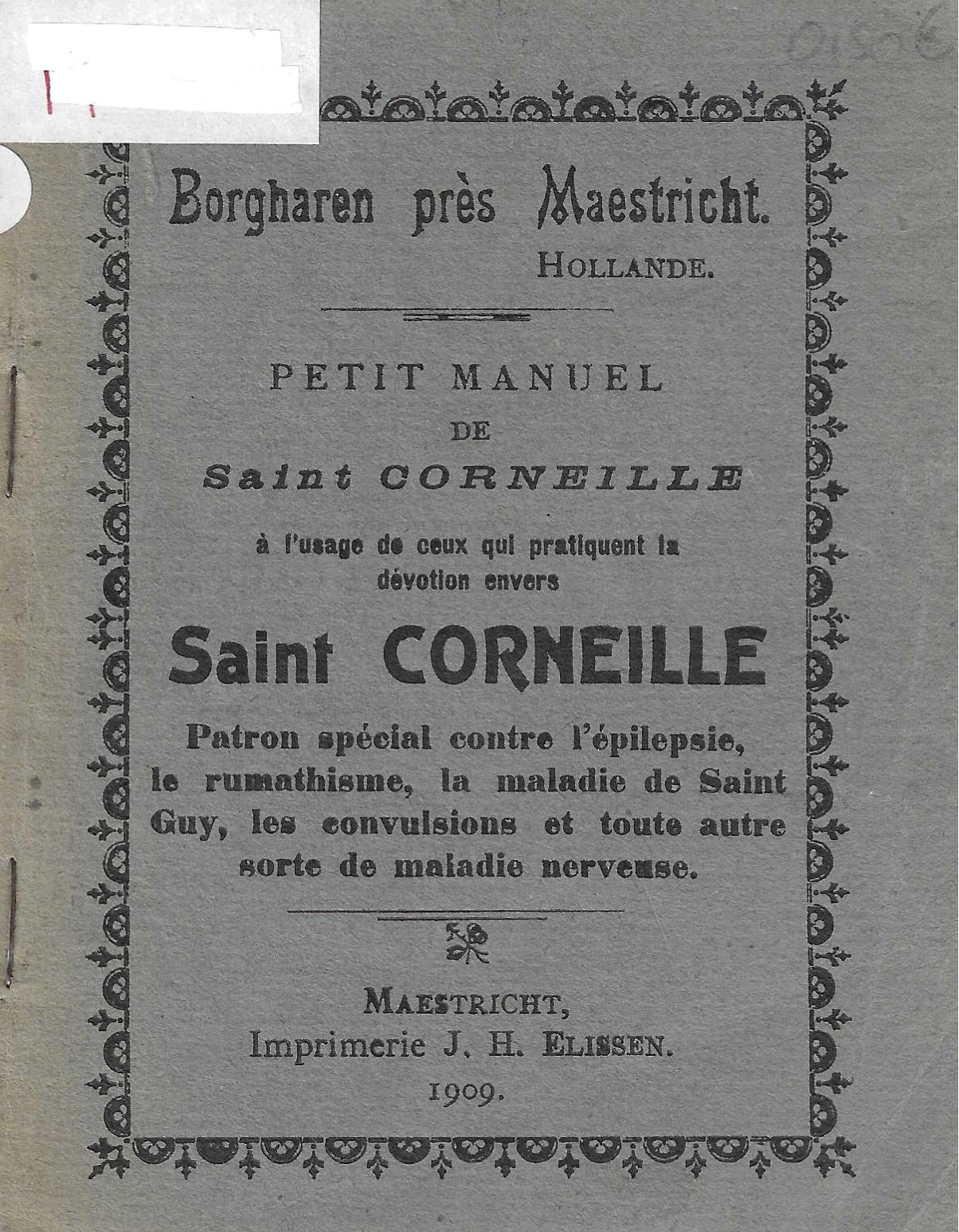 Petit manuel de Saint Corneille