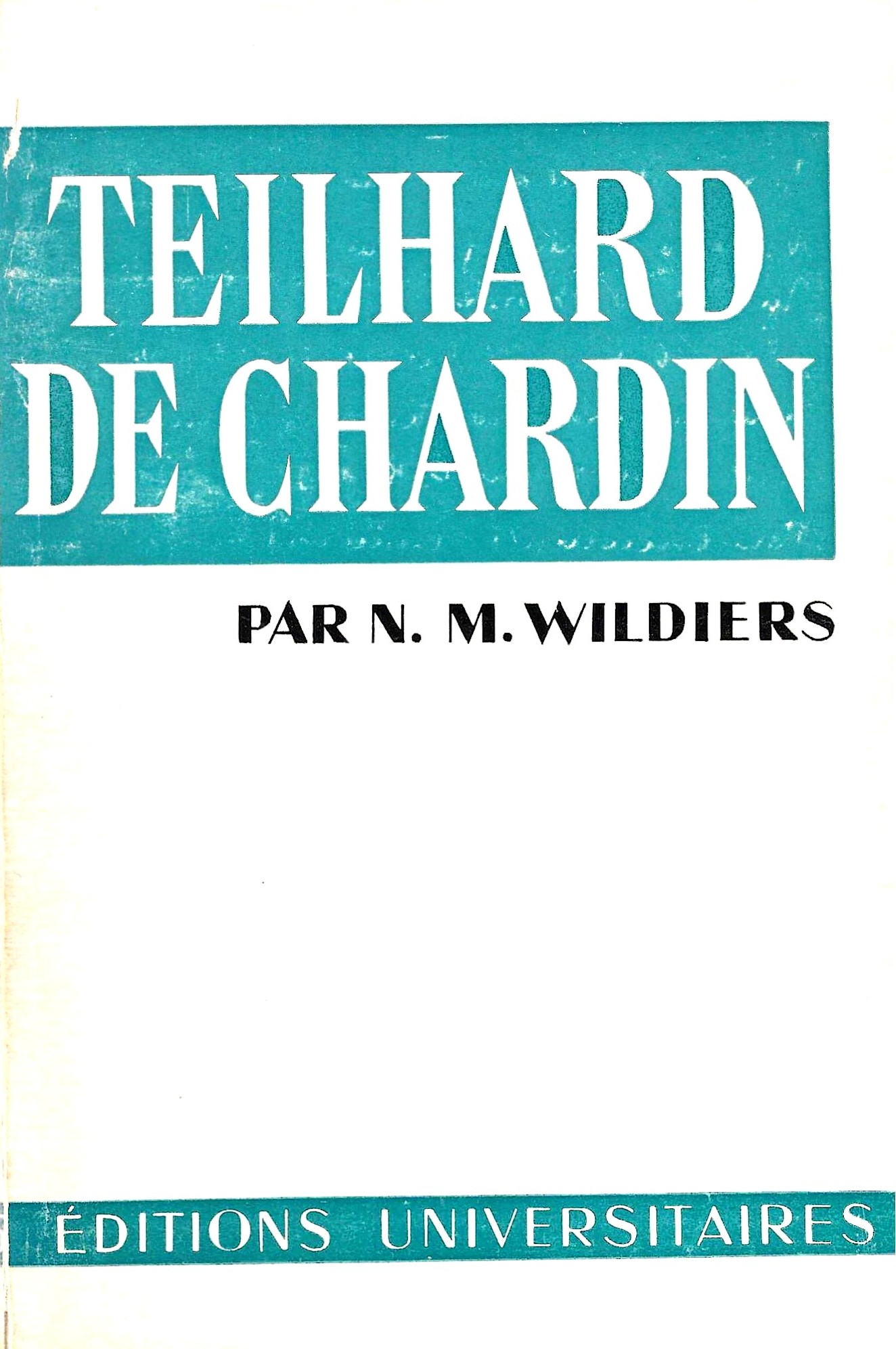 Teilhard de Chardin