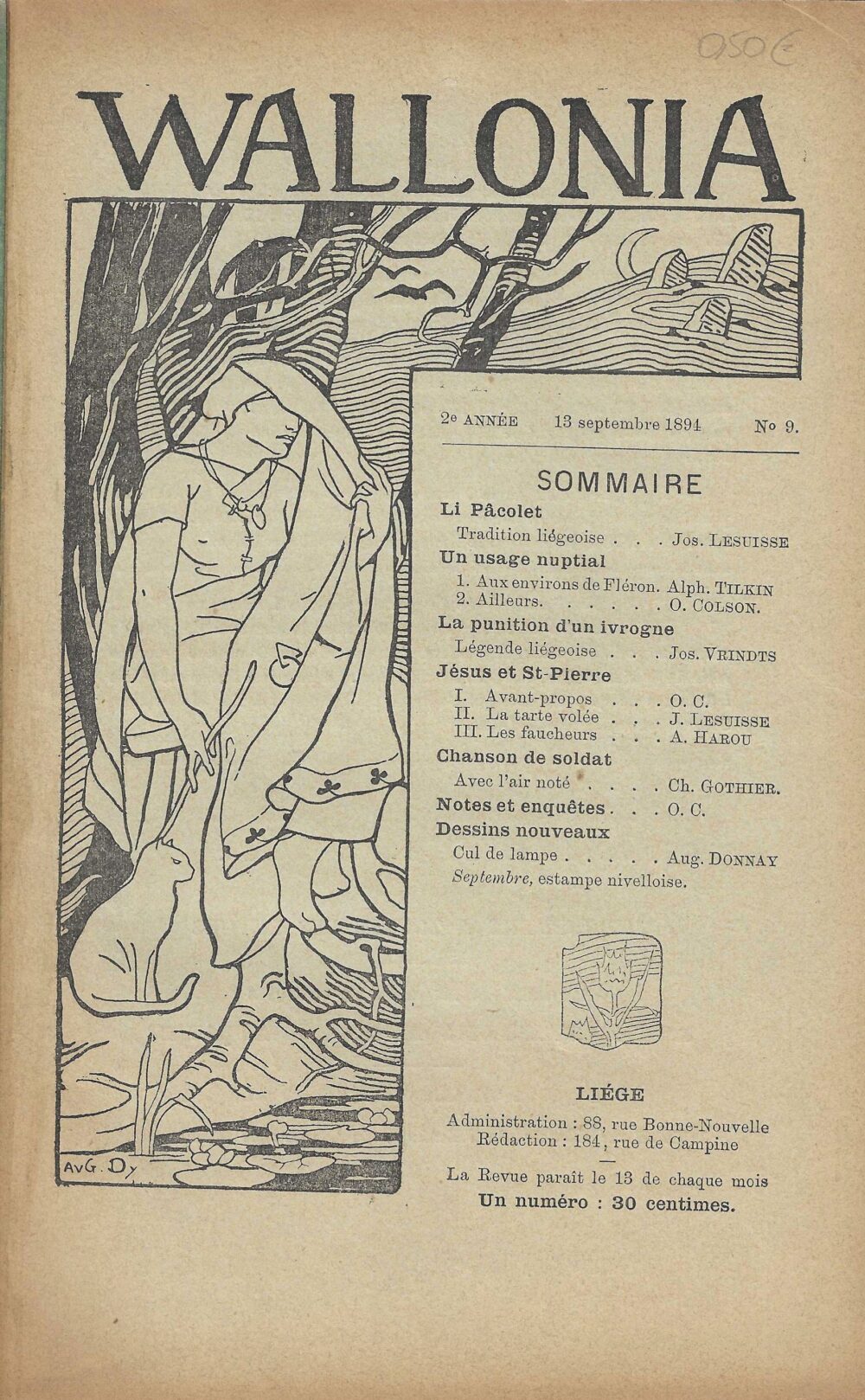 Wallonia (1894) n°9