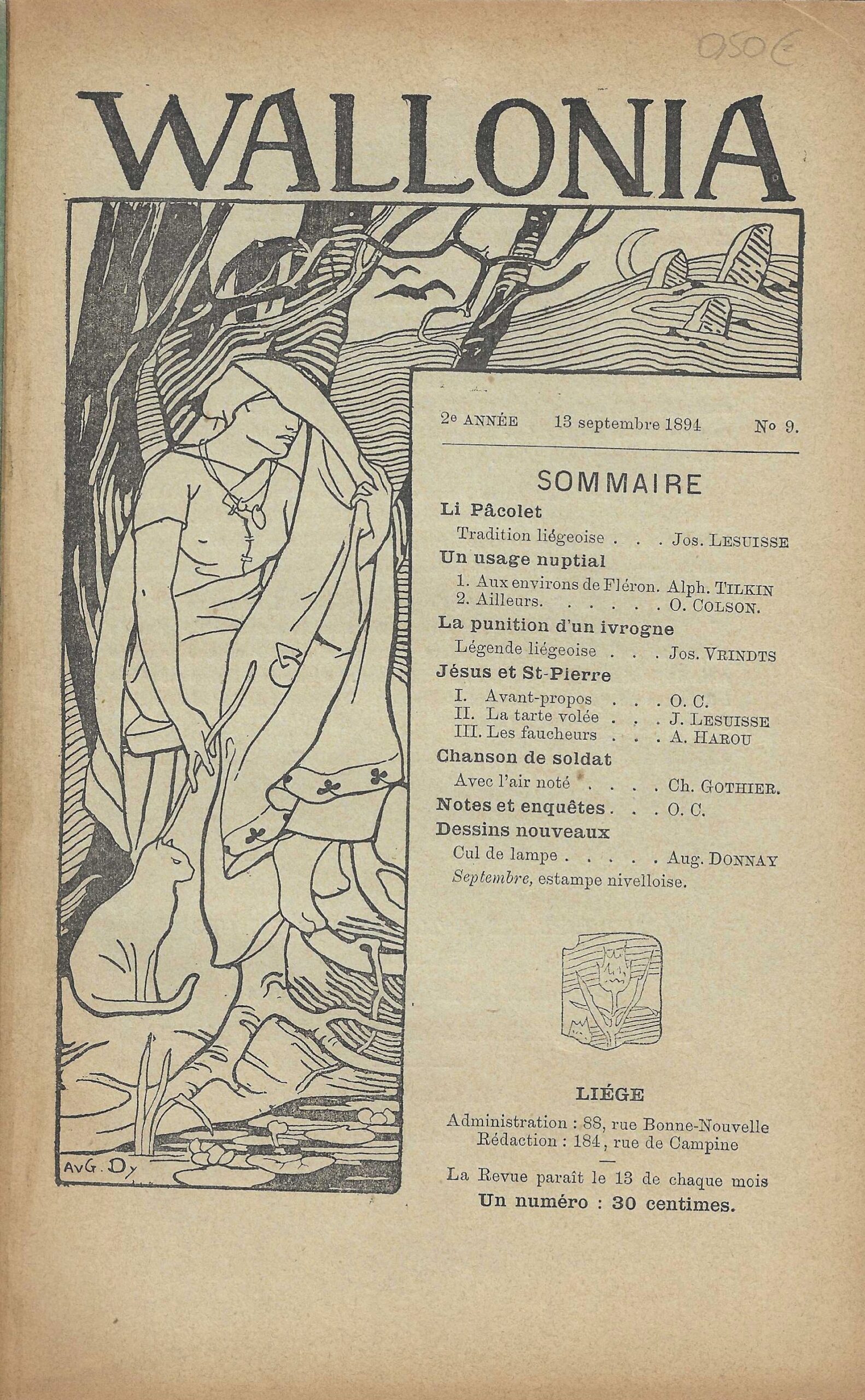 Wallonia (1894) n°9