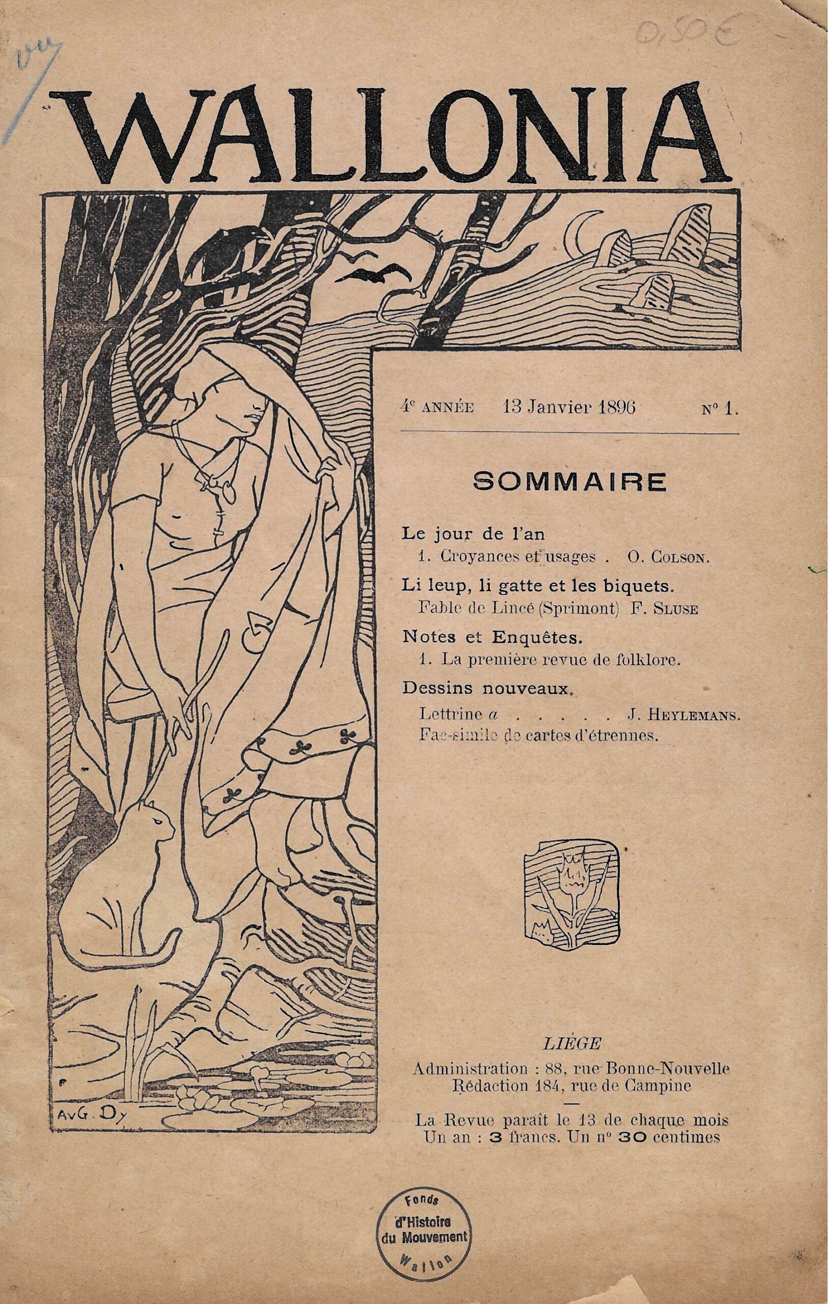 Wallonia (1896) n°1