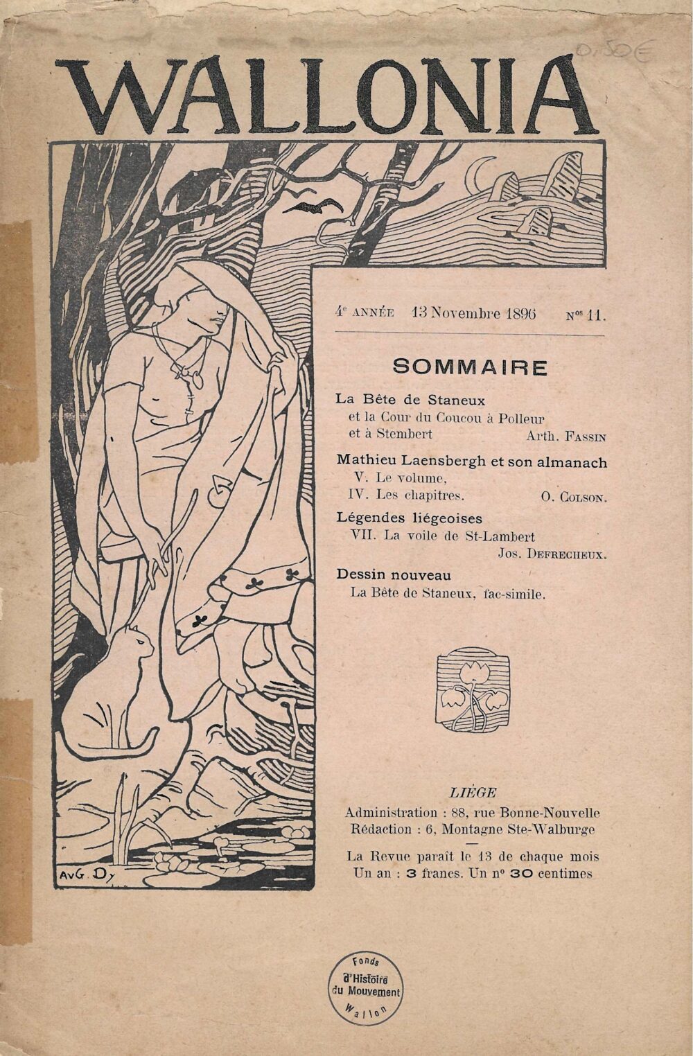 Wallonia (1896) n°11