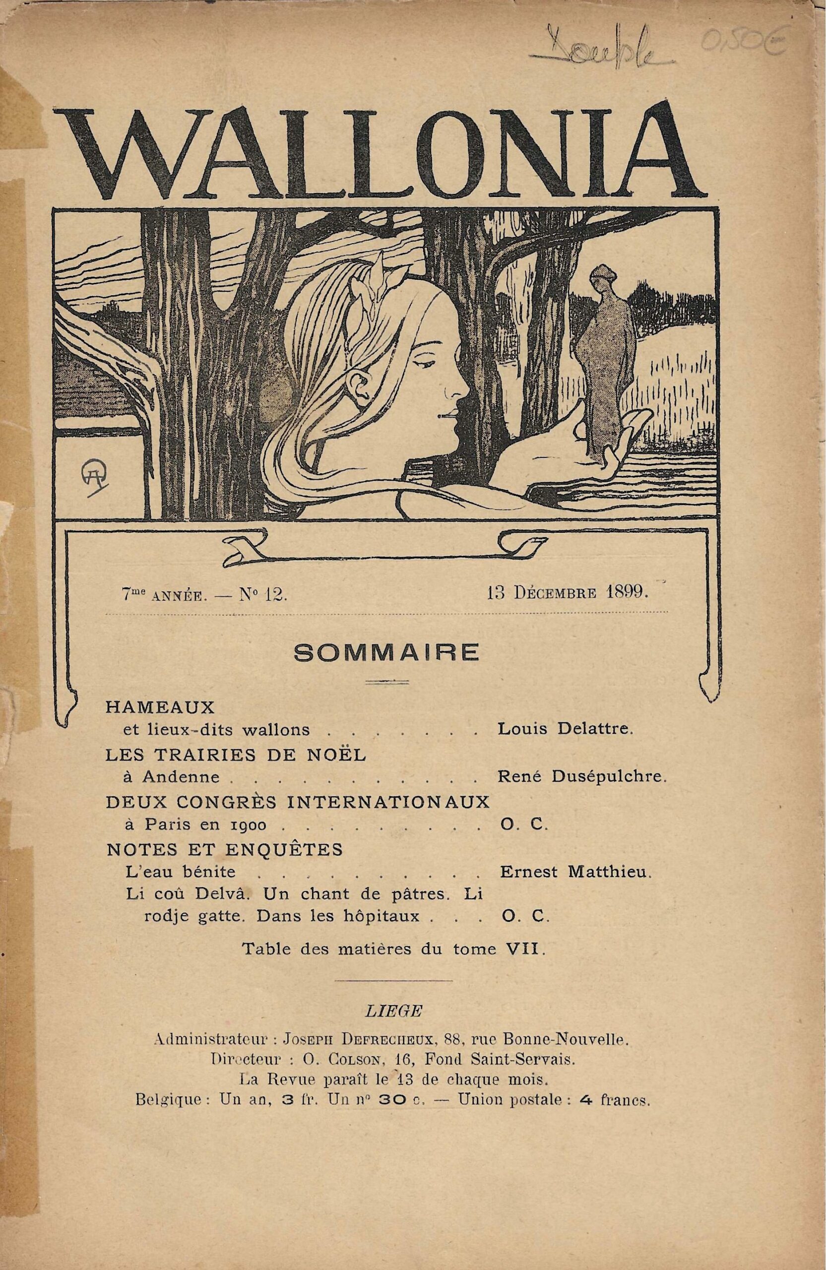 Wallonia (1899) n°12