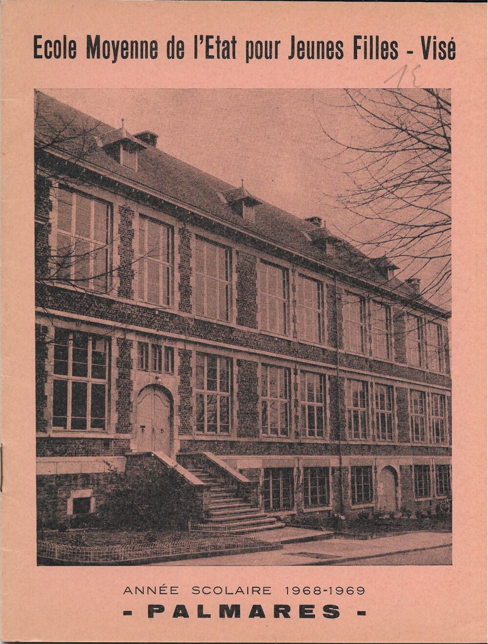 Palmarès - Ecole Moyenne de l'Etat pour jeunes filles - Visé