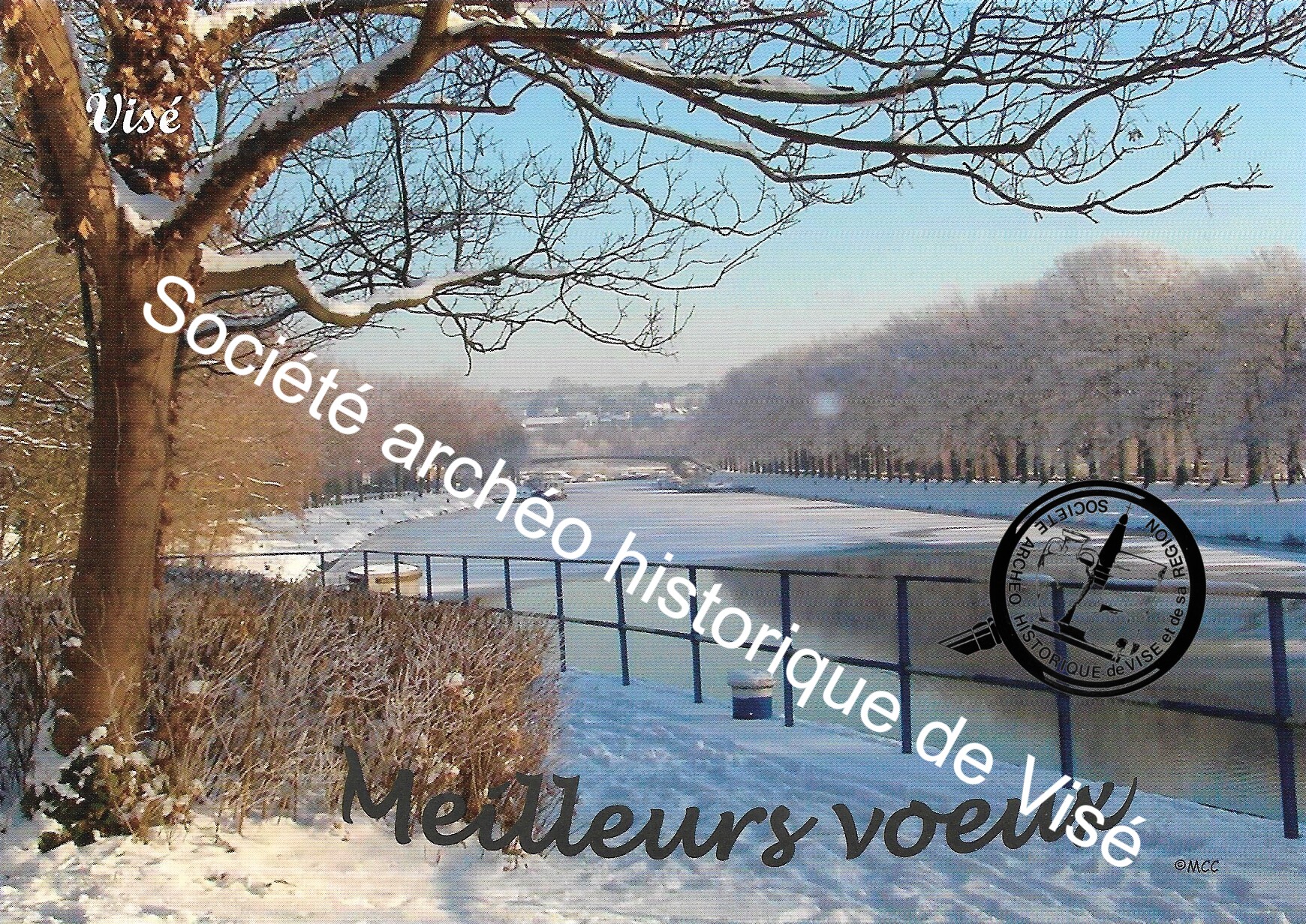 Carte postale - Visé "Meilleurs vœux"