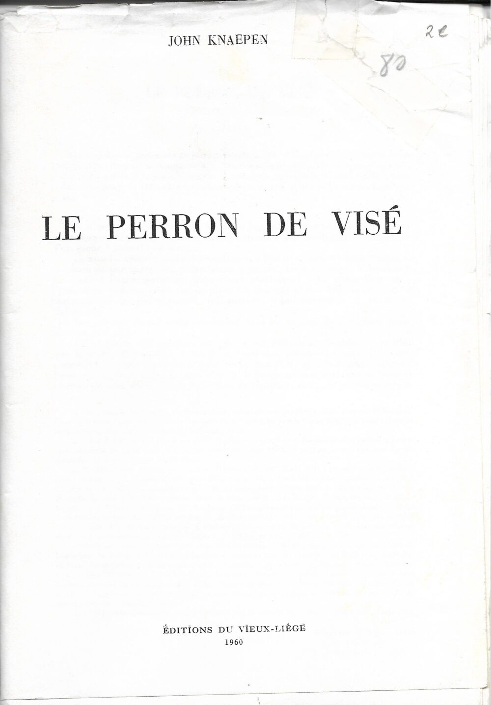 Le Perron de Visé