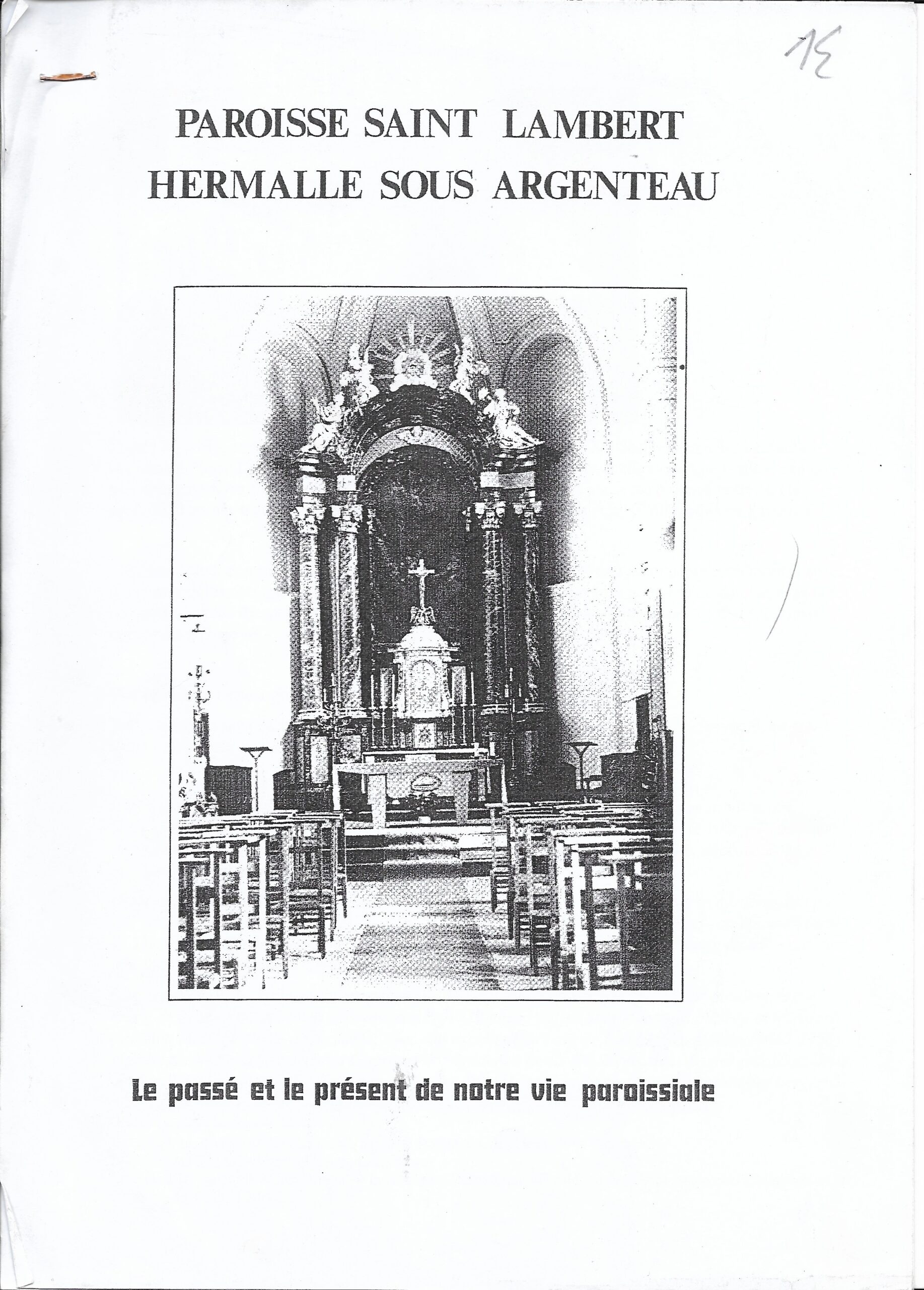 Paroisse Saint Lambert - Hermalle-sous-Argenteau
